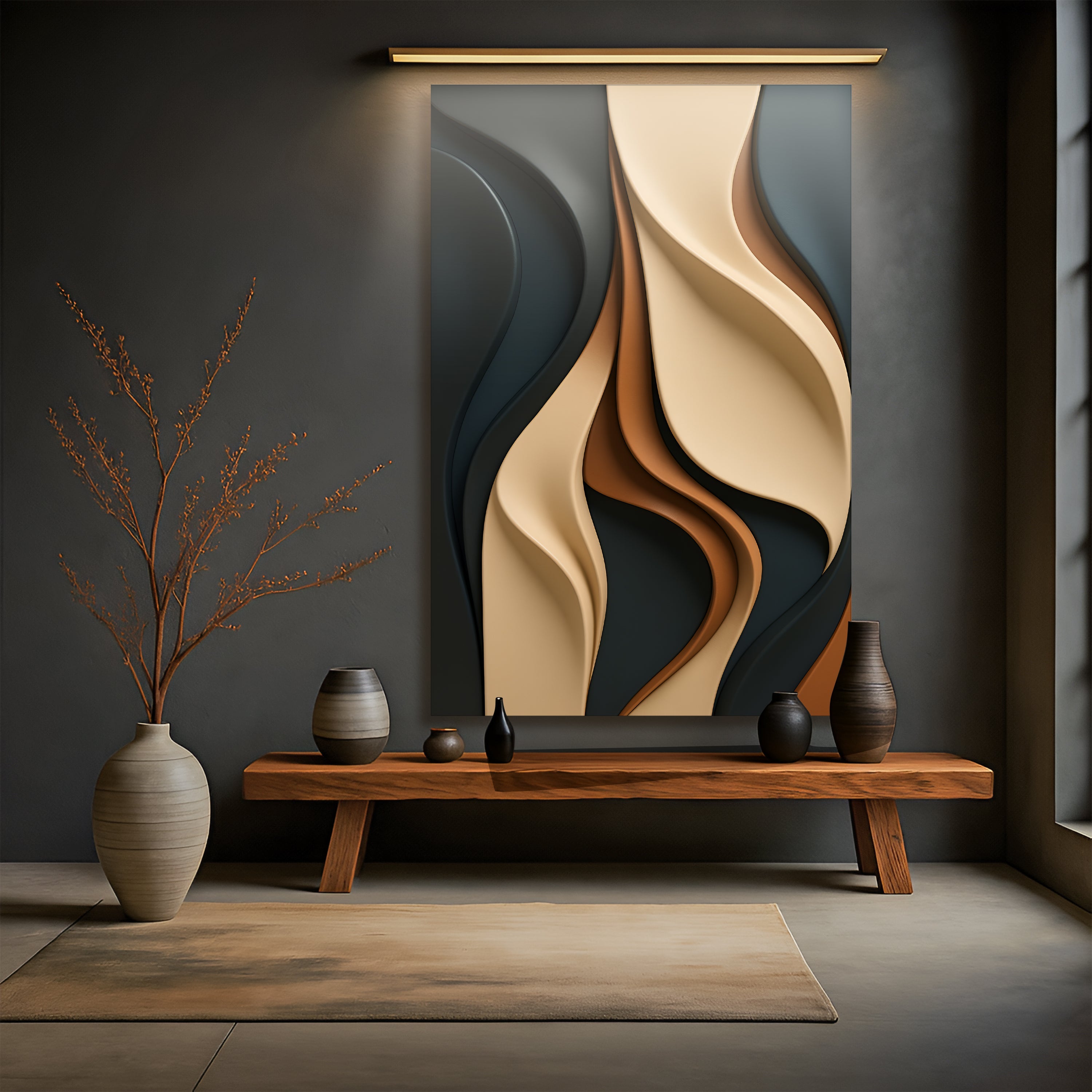 Modern Abstract Minimalist Wall Art on sale at MyriadMart