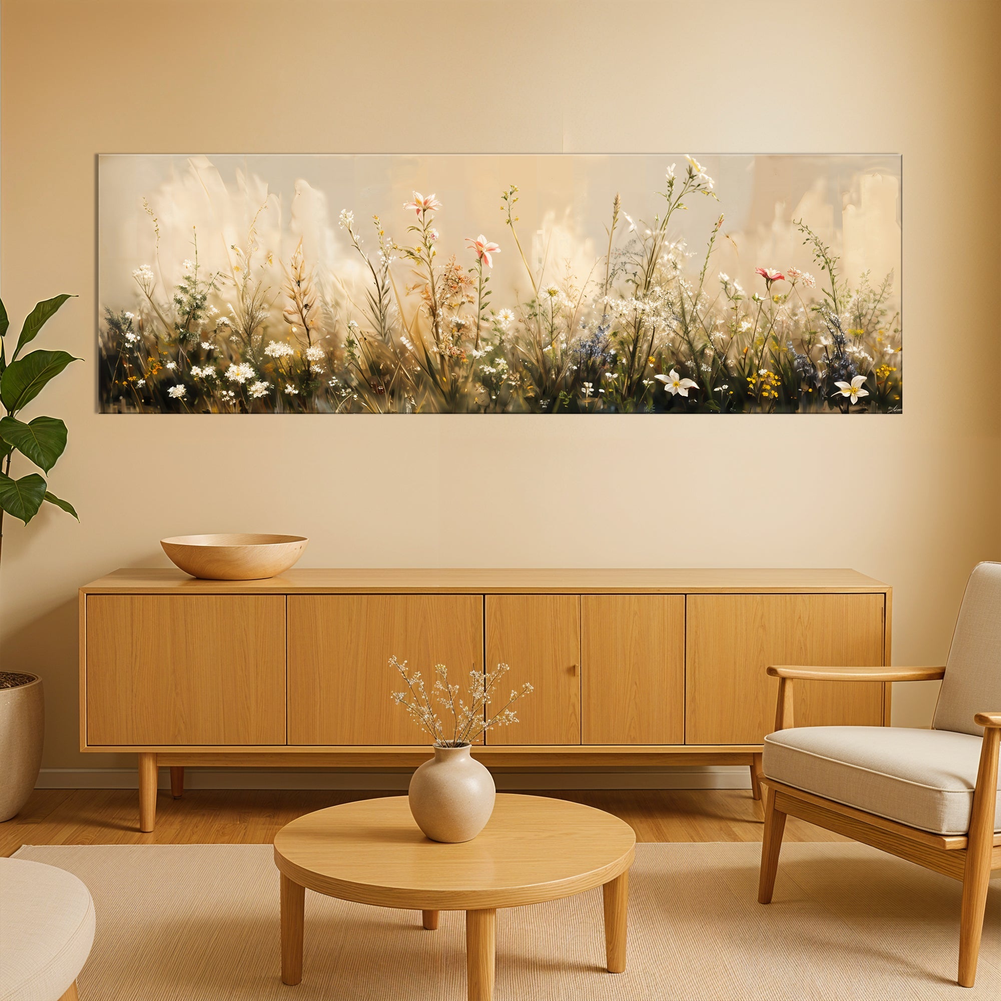 Flower Field Wall Art on sale at MyriadMart