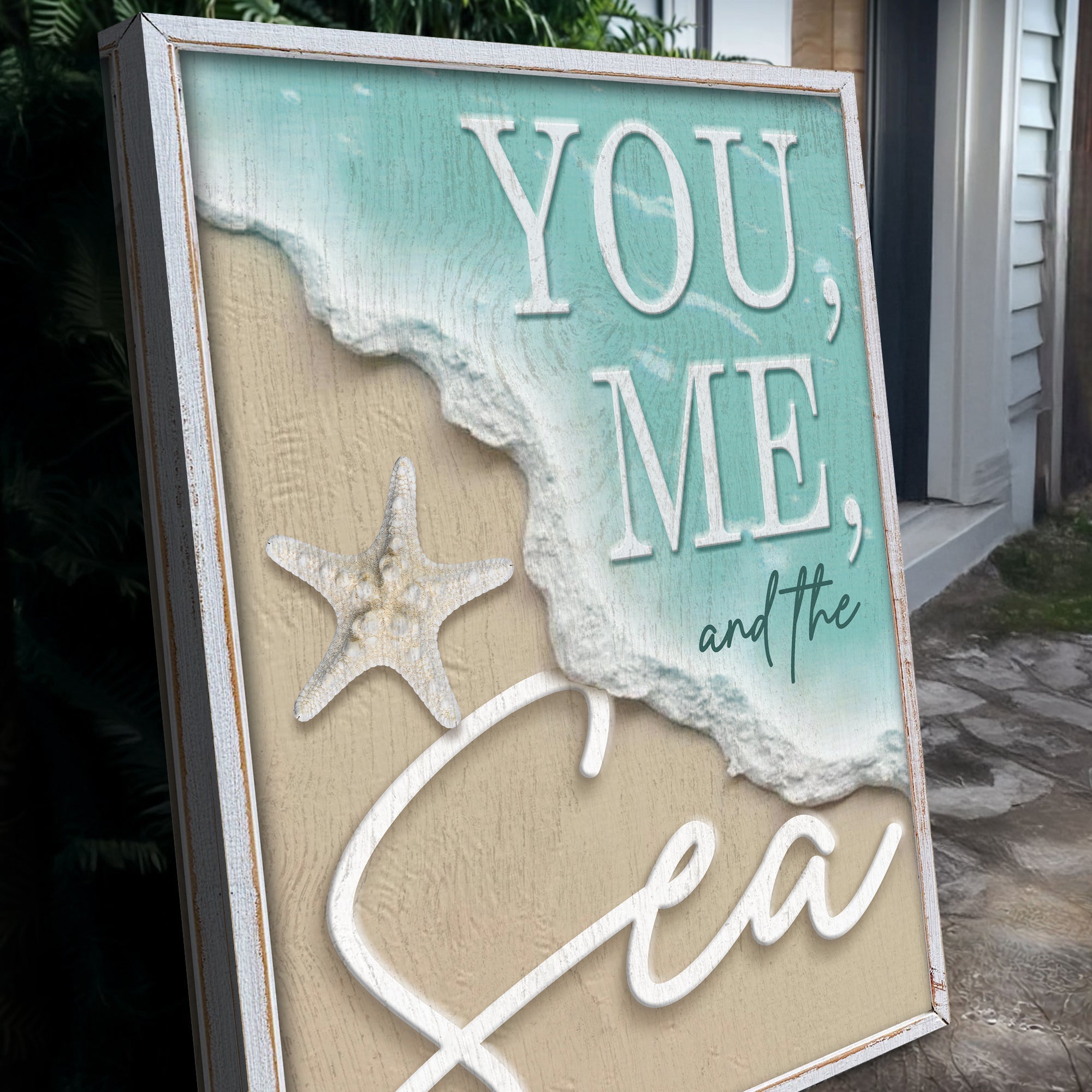 You Me and the Sea Coastal Sign VI on sale at MyriadMart