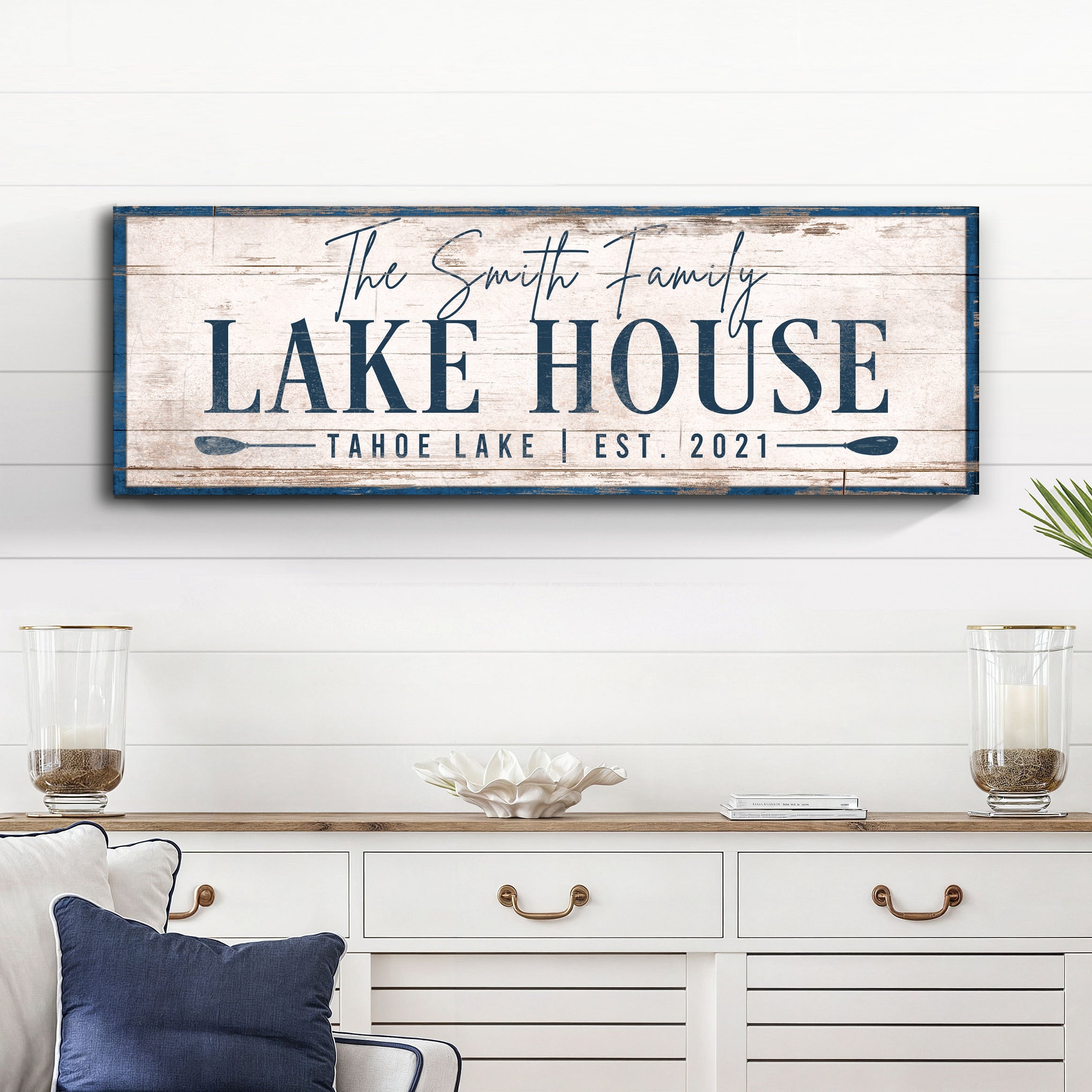 Personalized Lake House Sign V on sale at MyriadMart