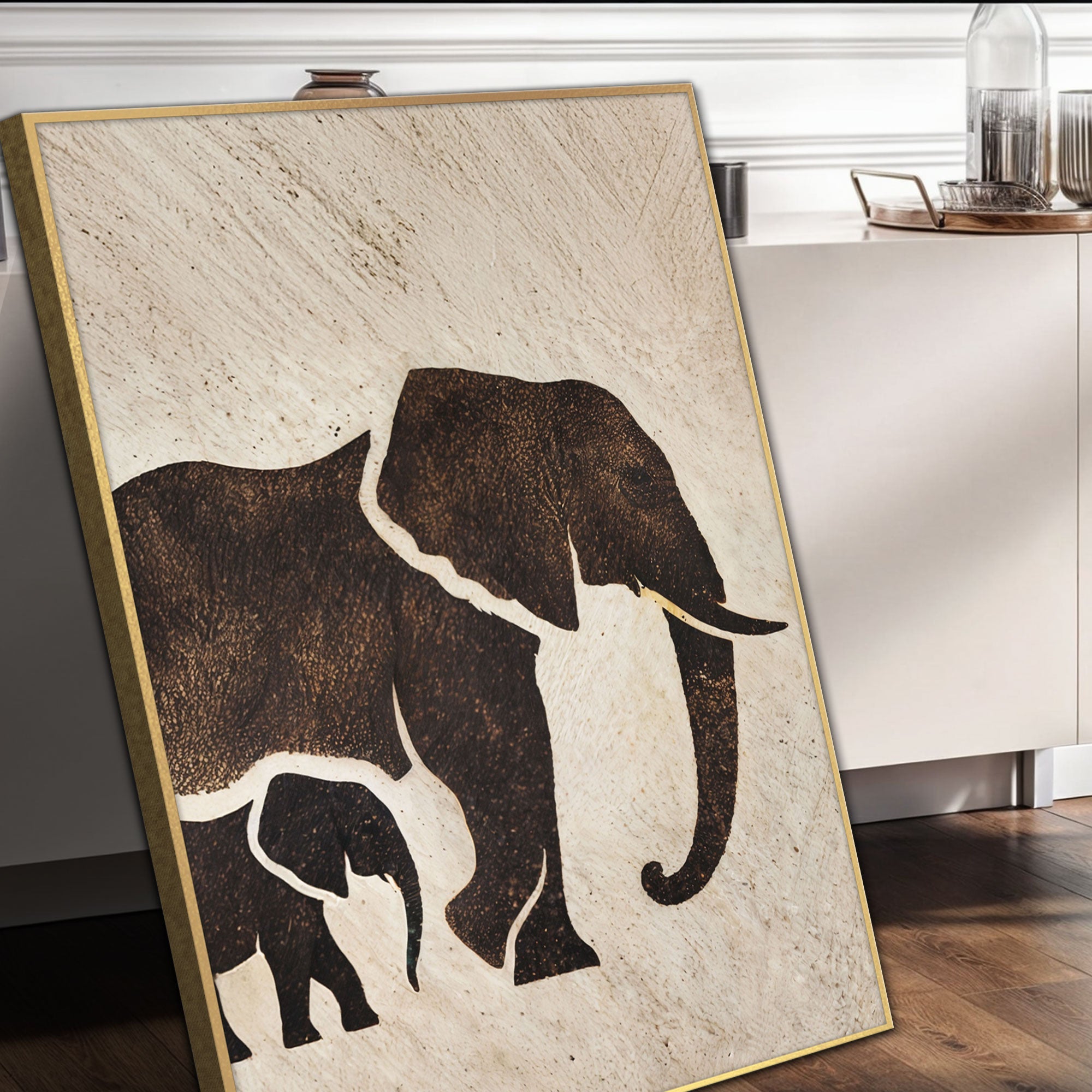 Elephant Heritage Wall Art on sale at MyriadMart