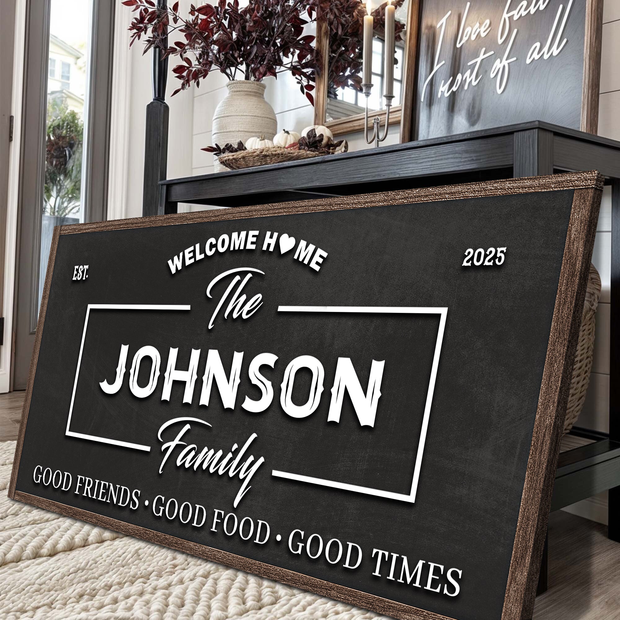 Welcome Home Wall Sign on sale at MyriadMart