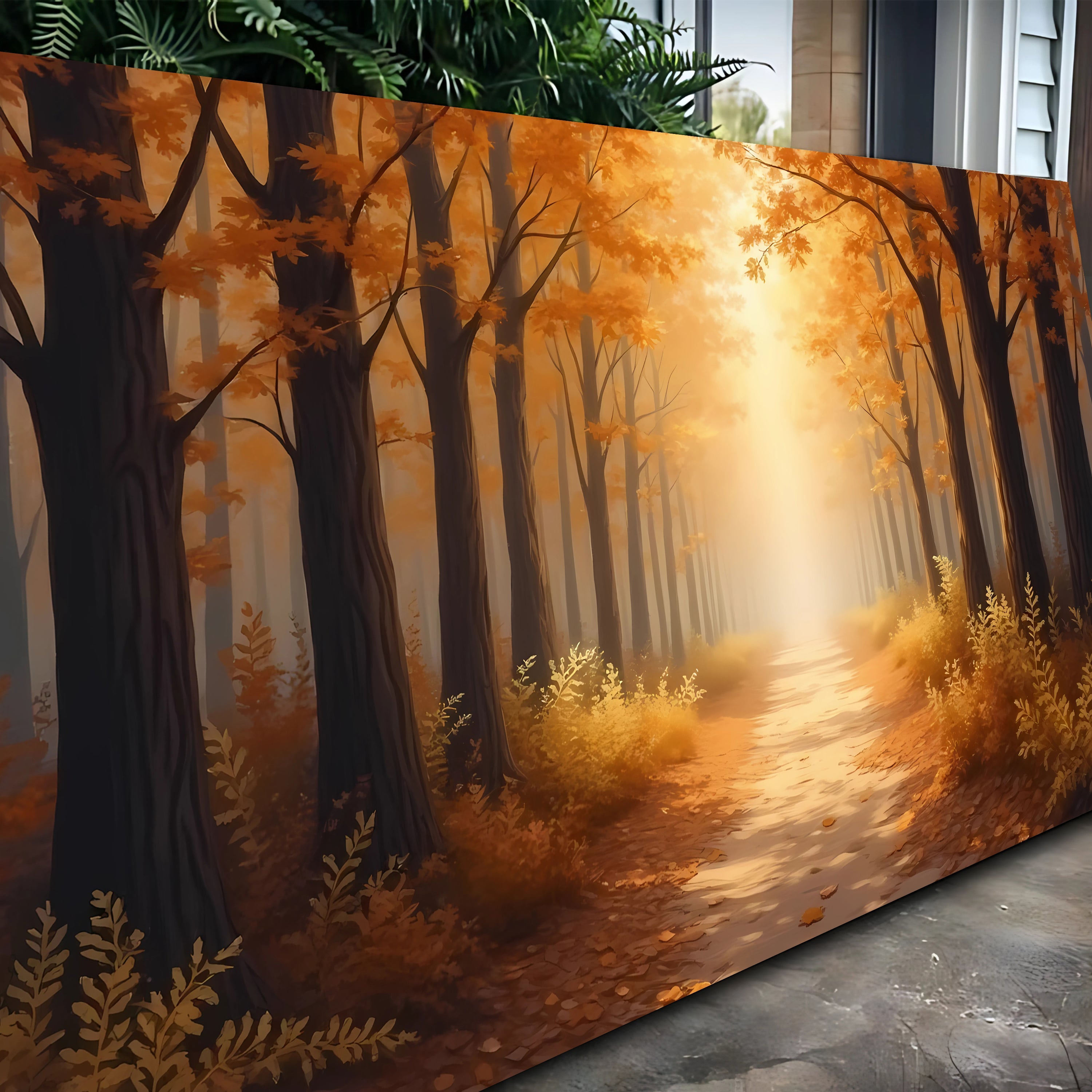Abstract Forest Landscape Wall Art on sale at MyriadMart