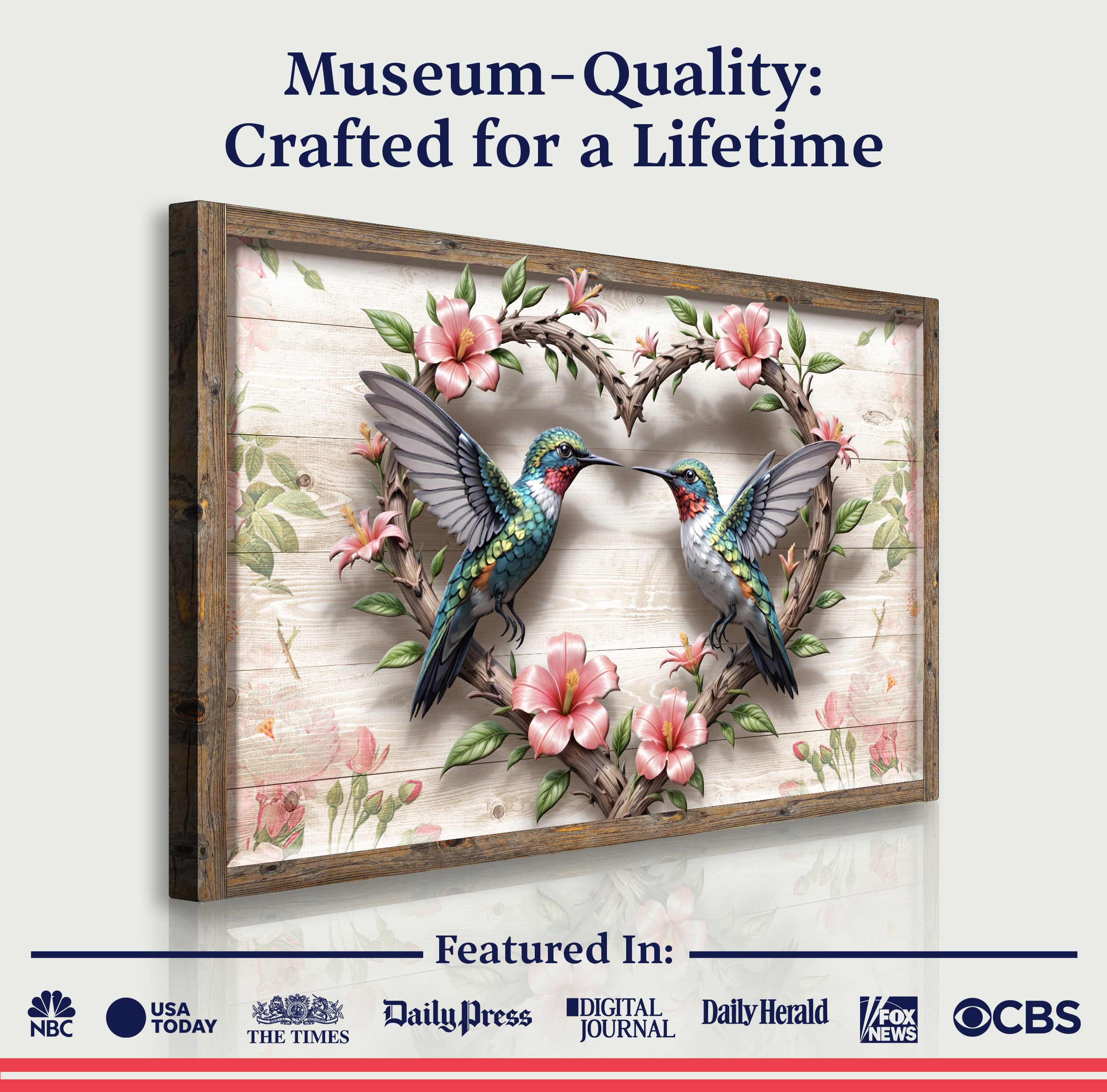 3D Hummingbirds Wall Art II on sale at MyriadMart
