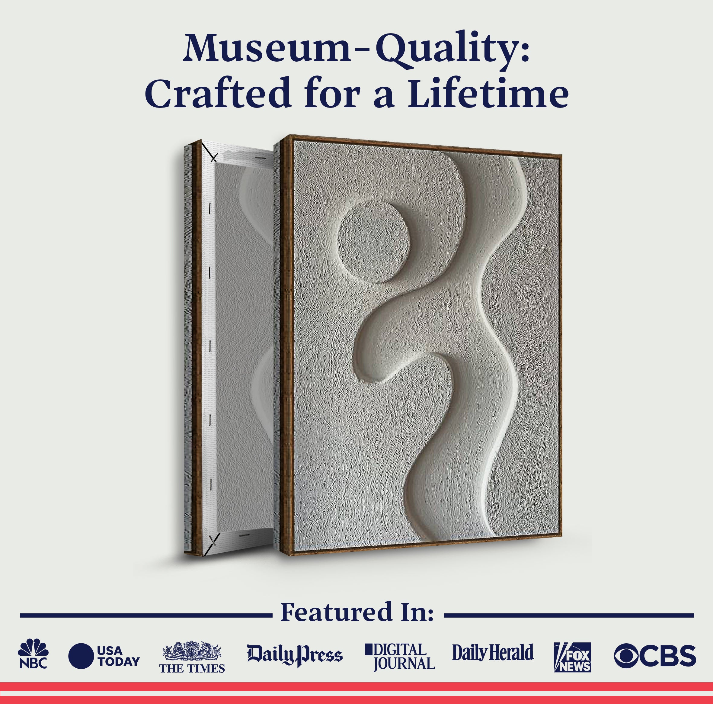 Midcentury Curves Wall Art on sale at MyriadMart