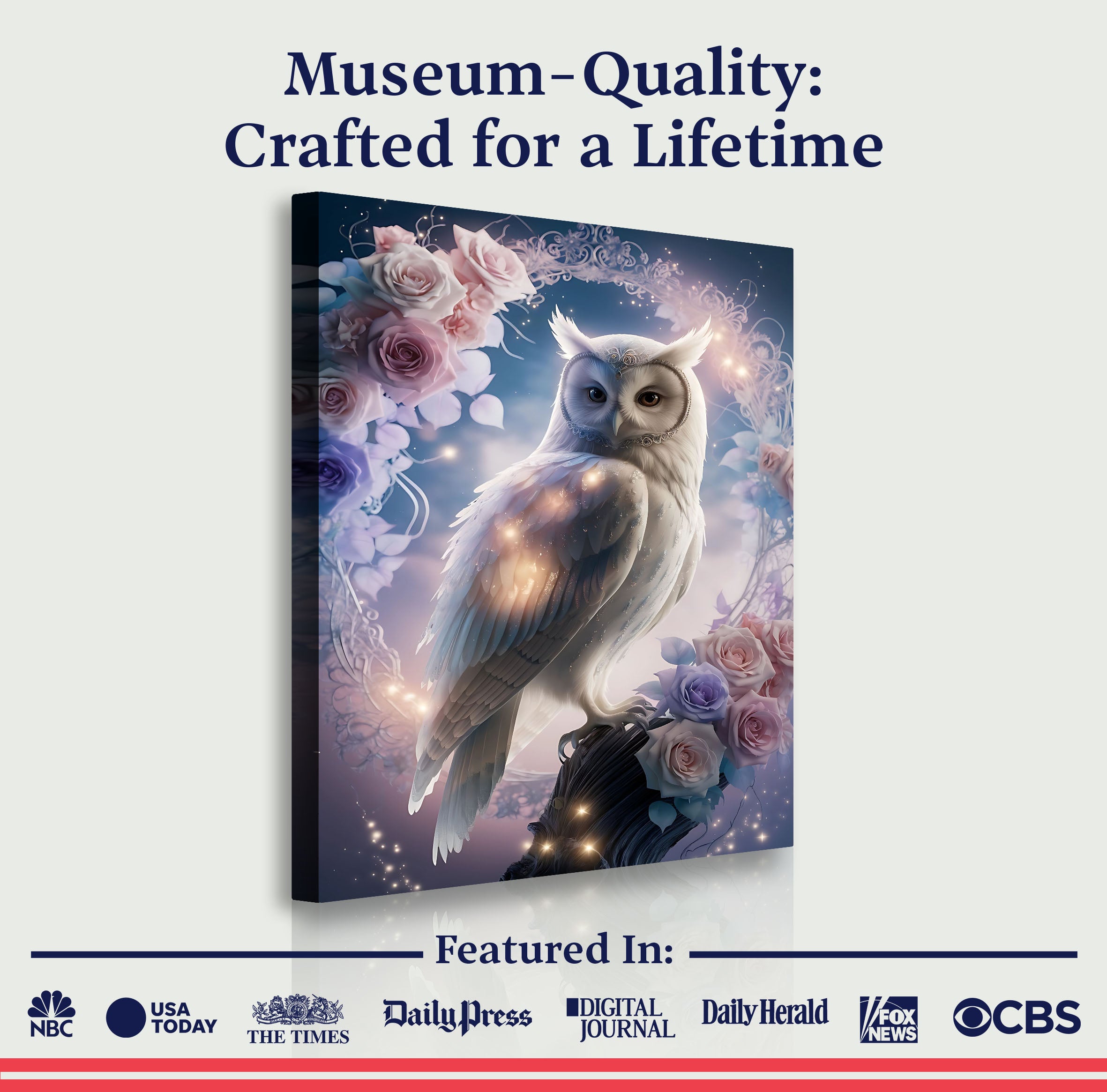3D Owl Wall Art on sale at MyriadMart