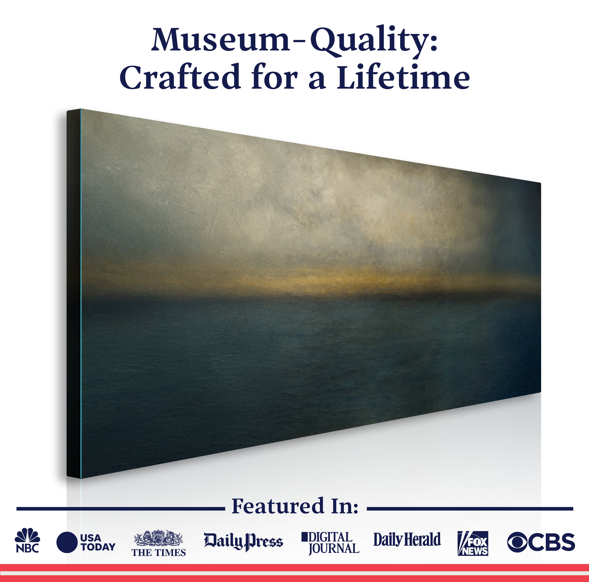 Waterscape Abstract Wall Art on sale at MyriadMart