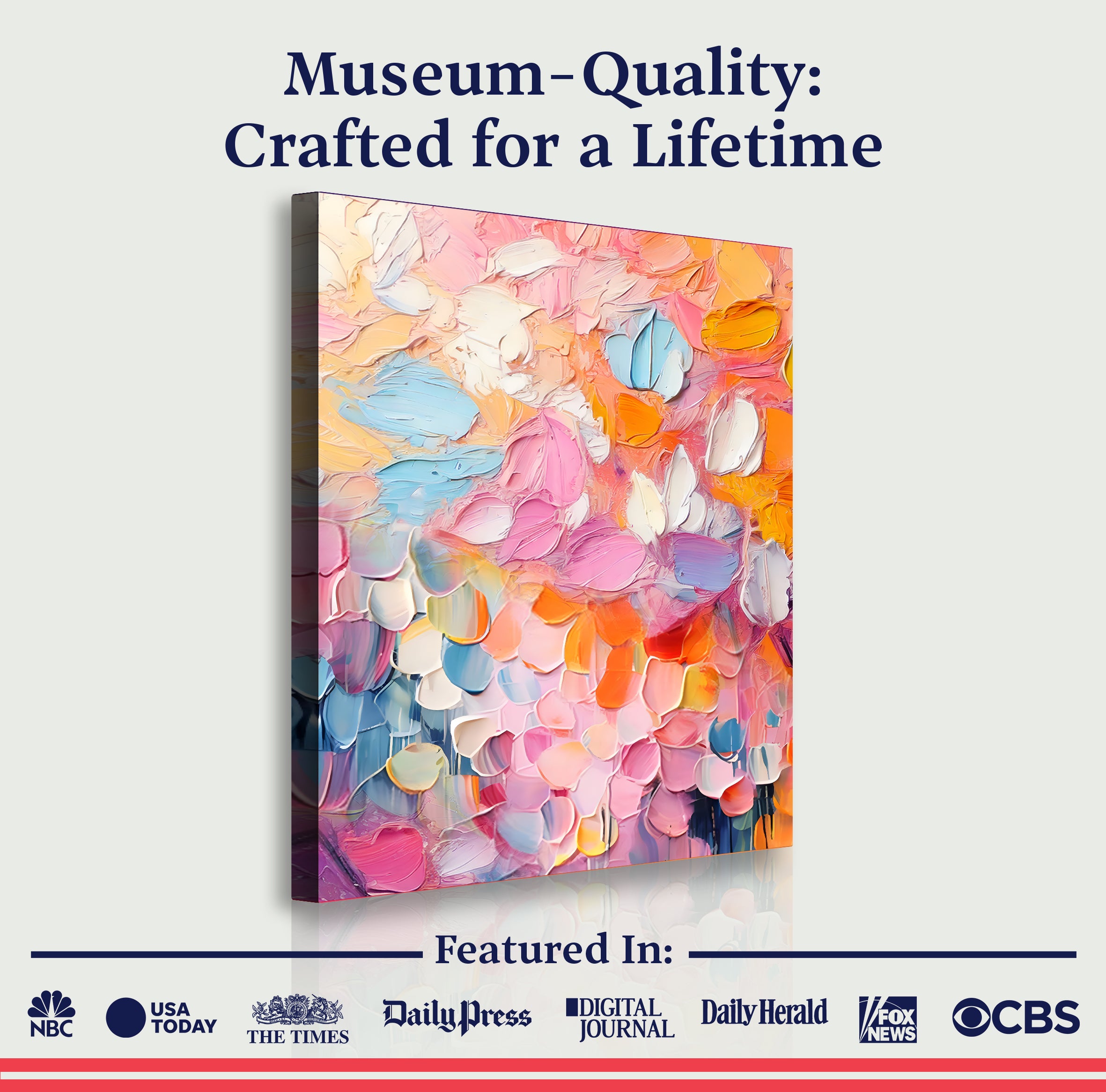 Blooming Rhapsody Abstract Wall Art on sale at MyriadMart