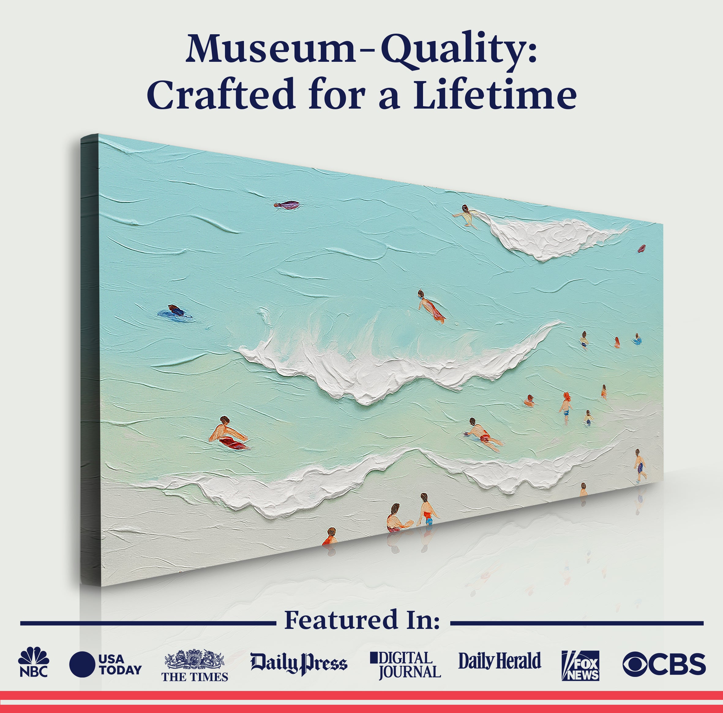 Beach Days Wall Art X on sale at MyriadMart