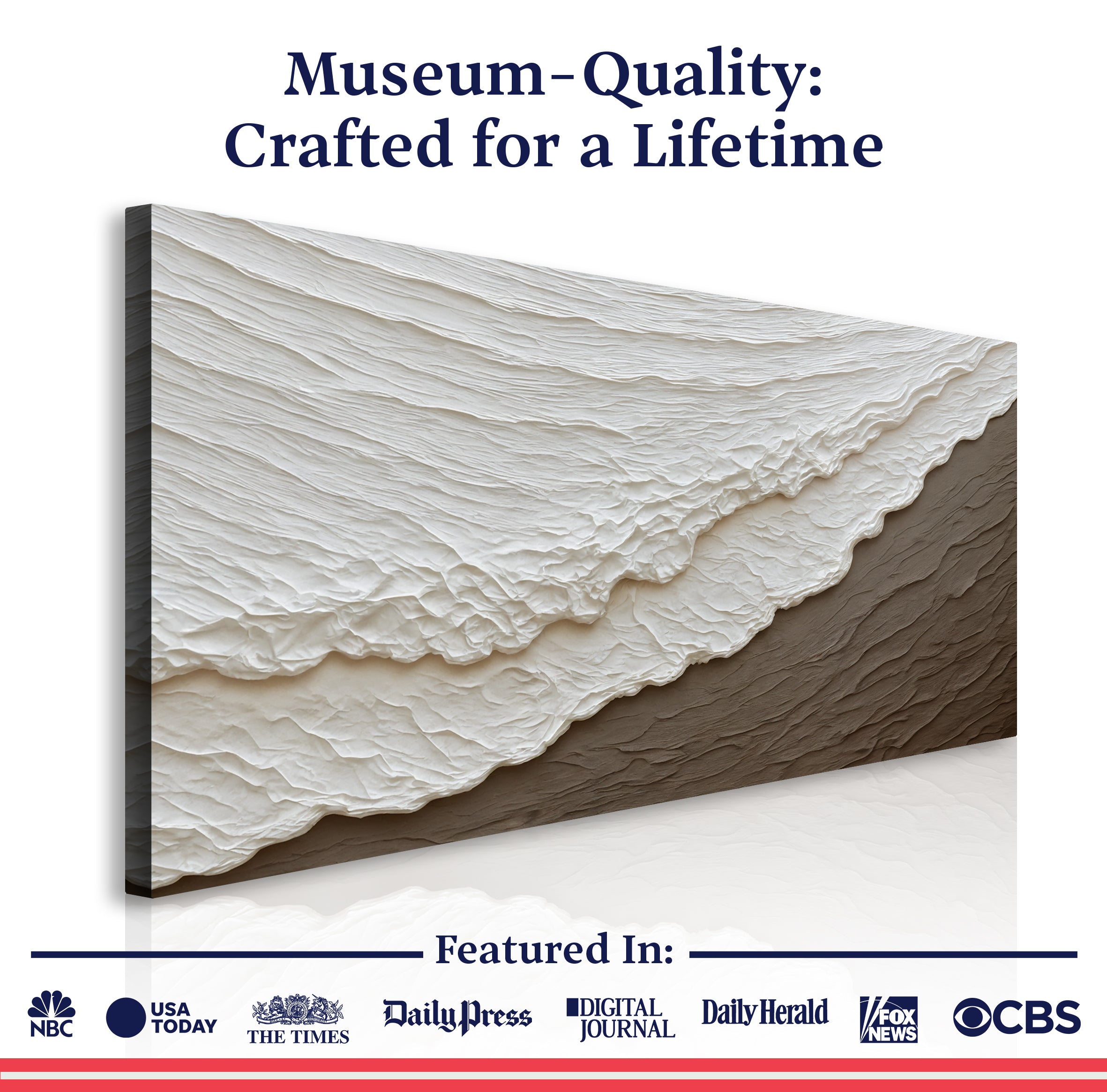 Waves Abstract Wall Art on sale at MyriadMart