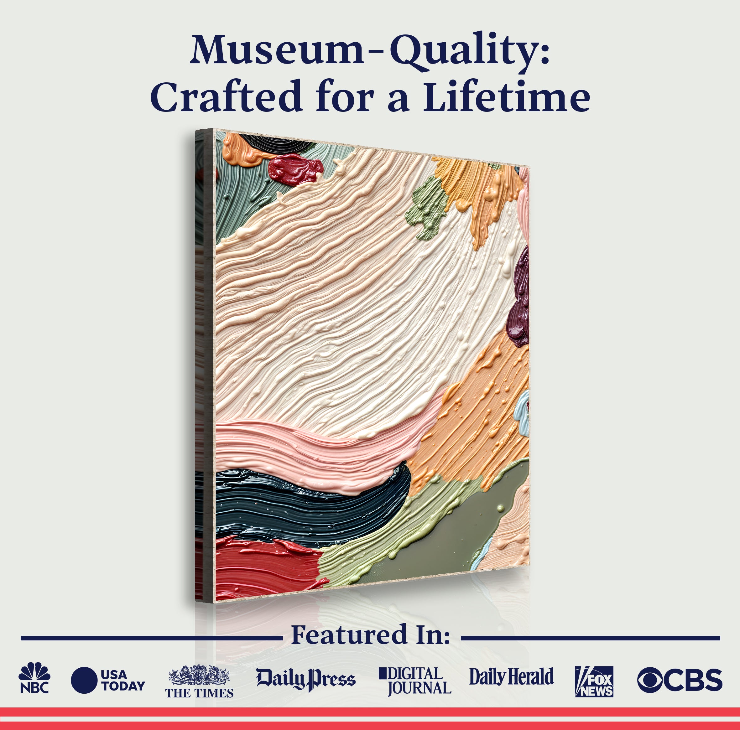 Colorful Abstract Wall Art on sale at MyriadMart