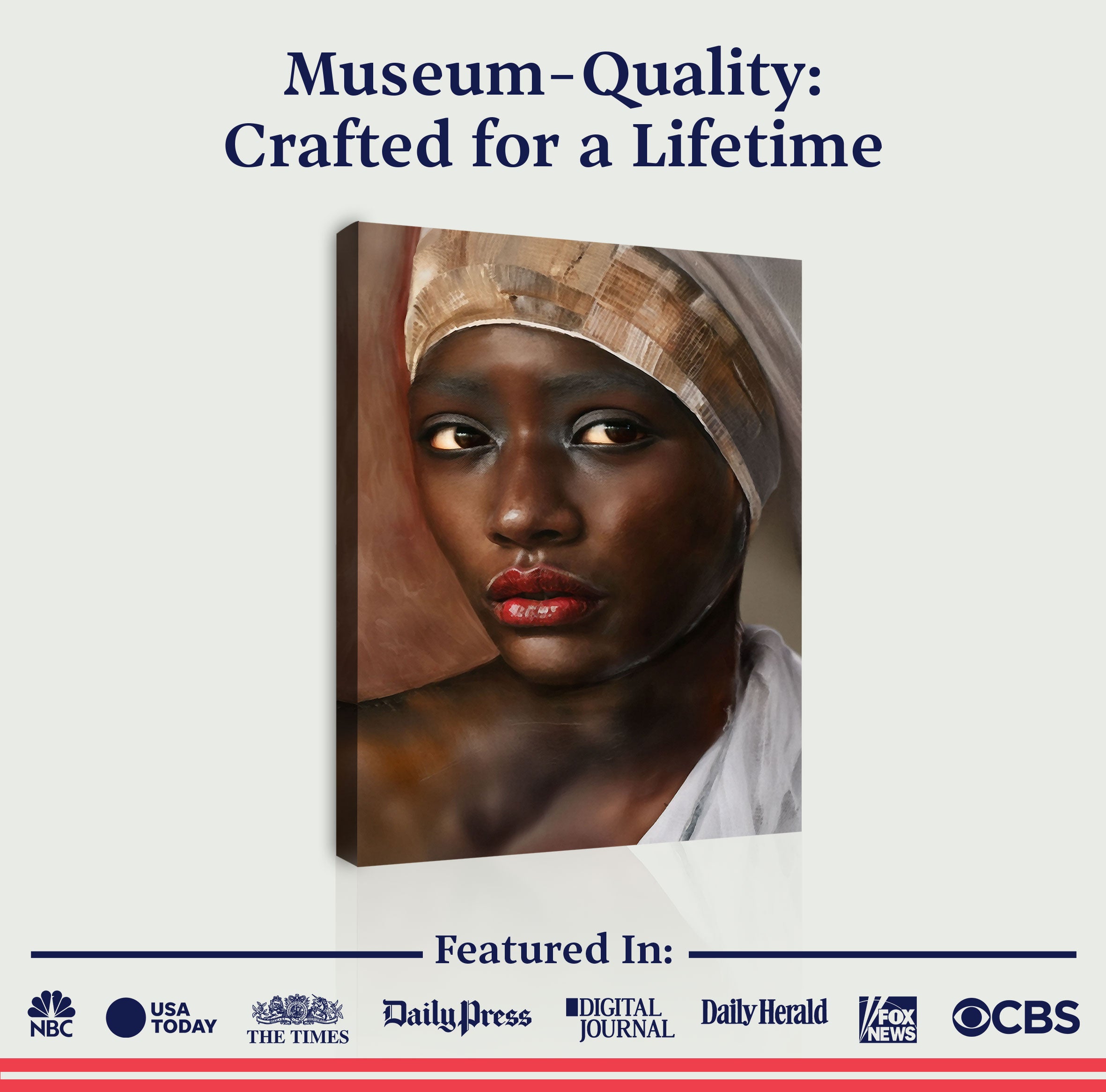 African Woman Painting Wall Art on sale at MyriadMart