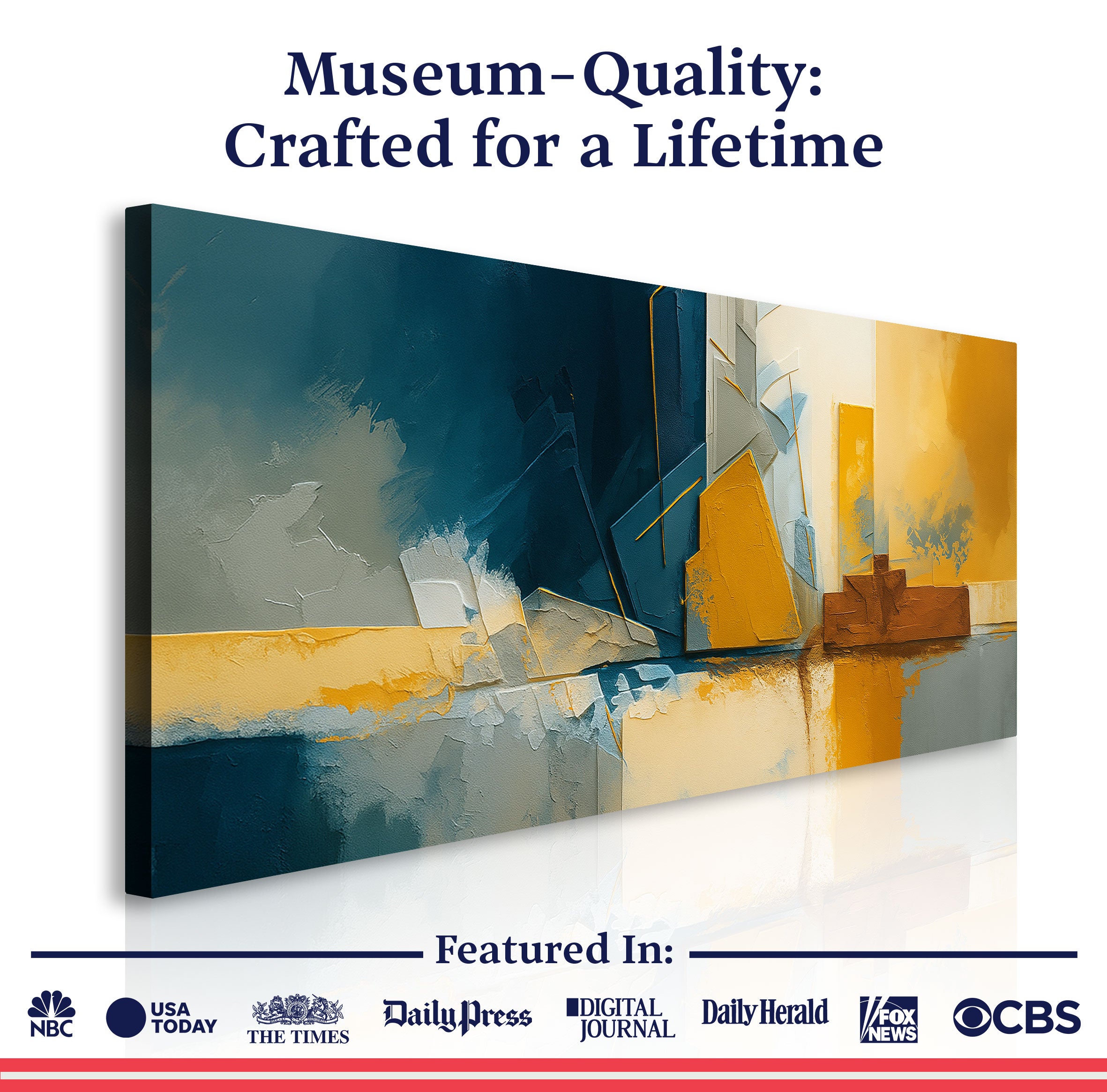 Abstract Geometric Lines Wall Art II on sale at MyriadMart