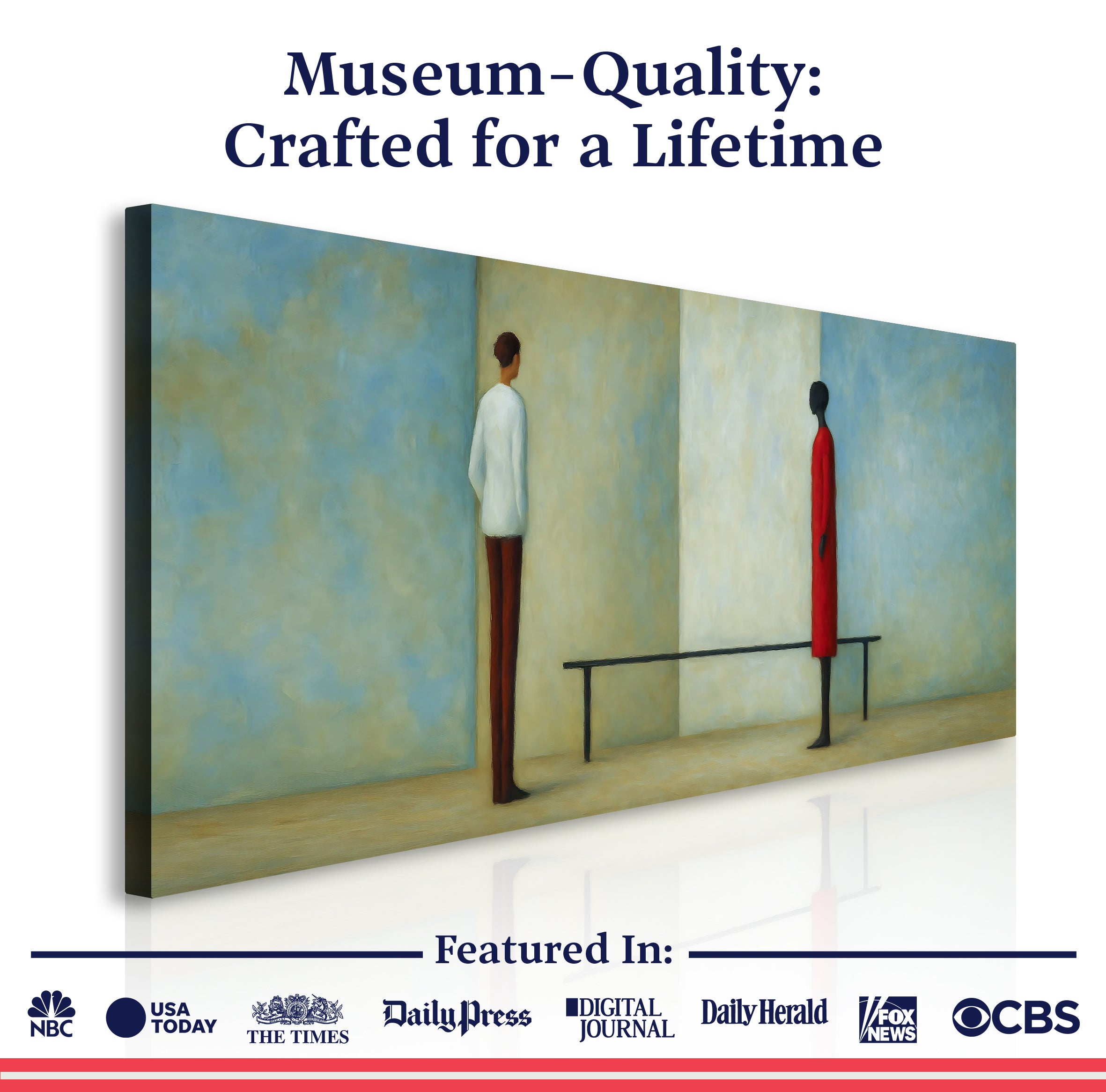 Confrontation Abstract Wall Art on sale at MyriadMart