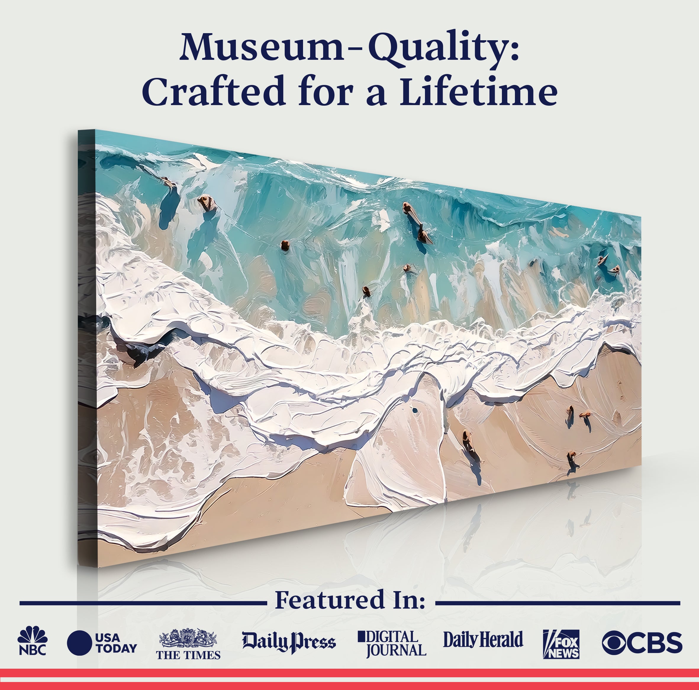 Beach Days Wall Art XV on sale at MyriadMart