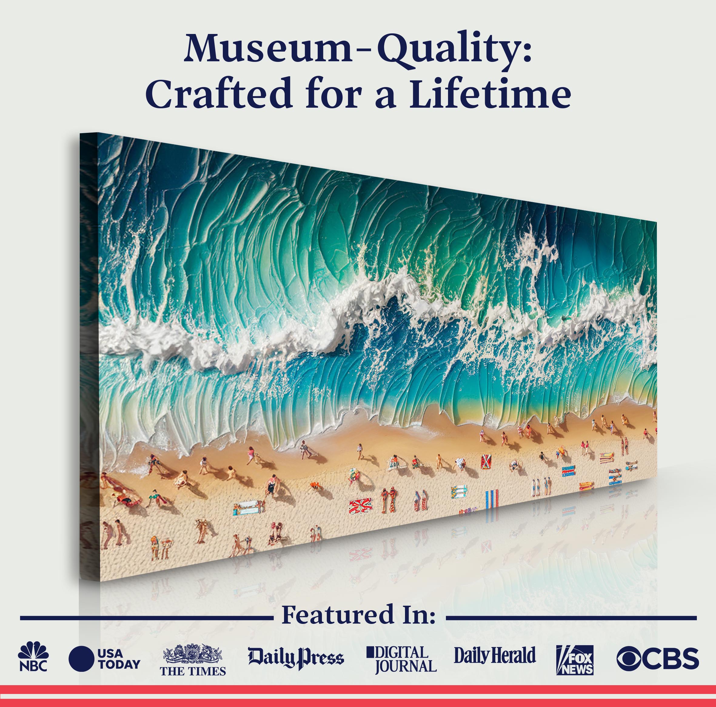Beach Days Wall Art XXIV on sale at MyriadMart