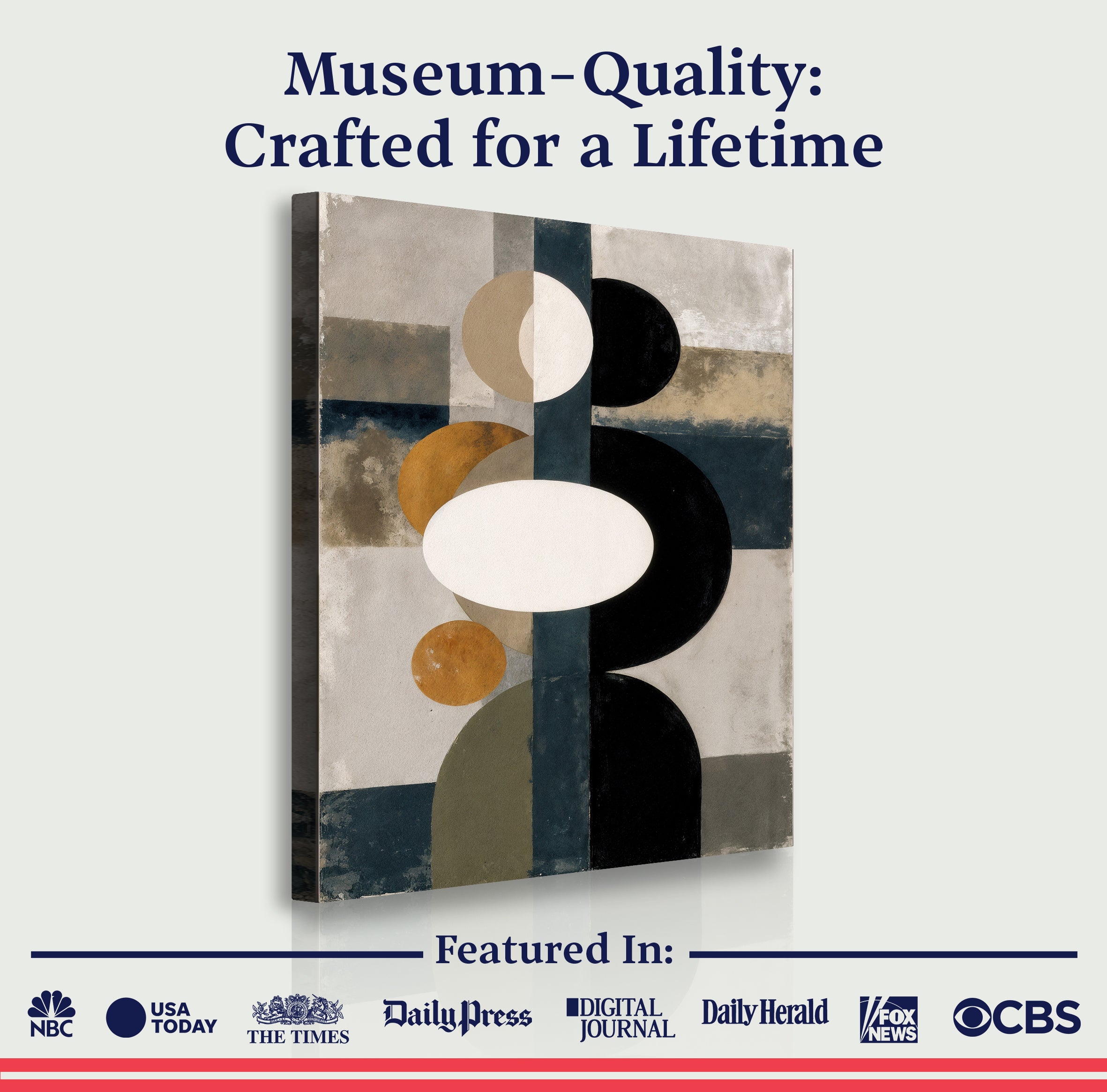 Abstract Contemporary Geometry Wall Art on sale at MyriadMart