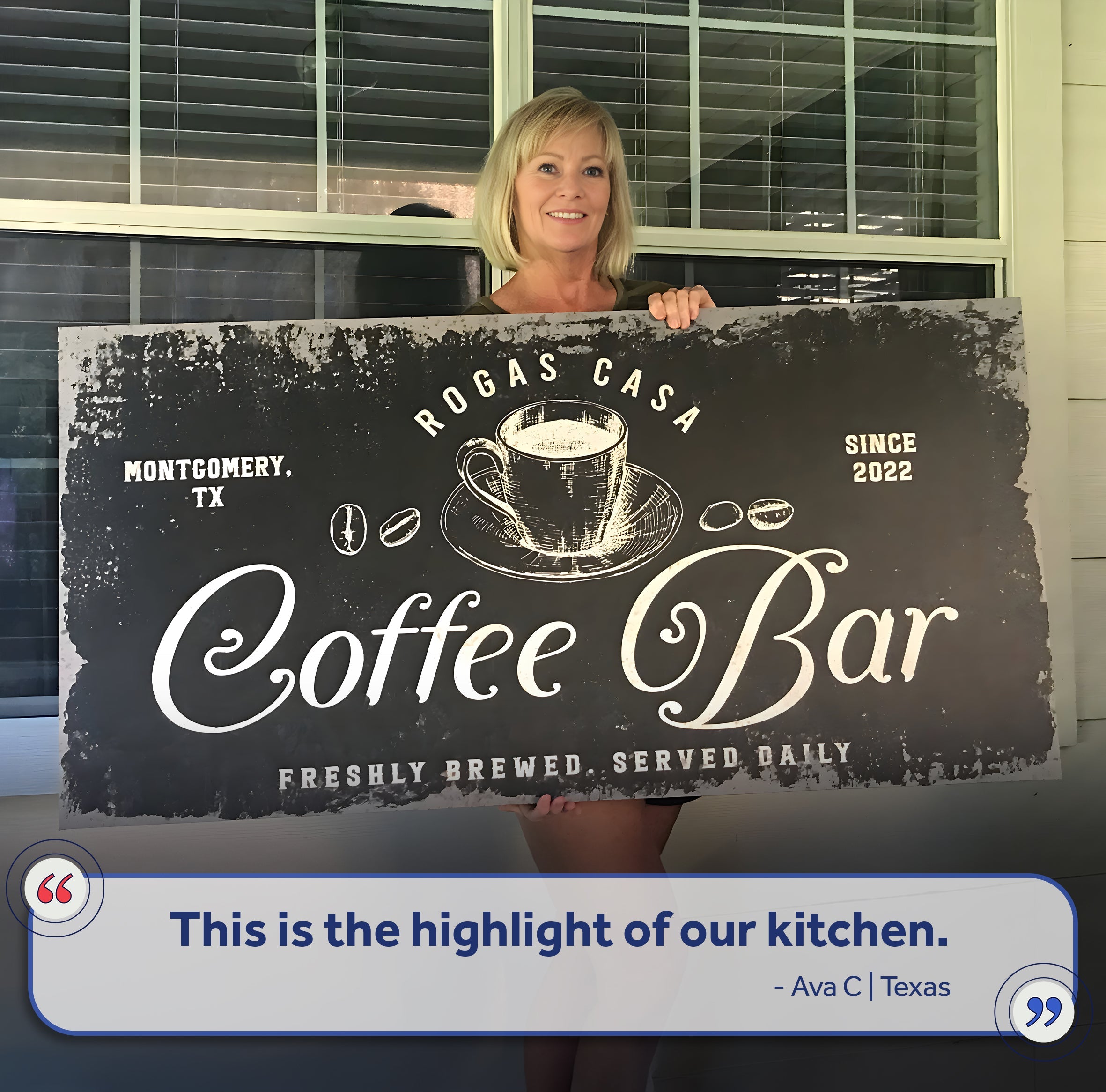 Coffee Bar Sign V on sale at MyriadMart