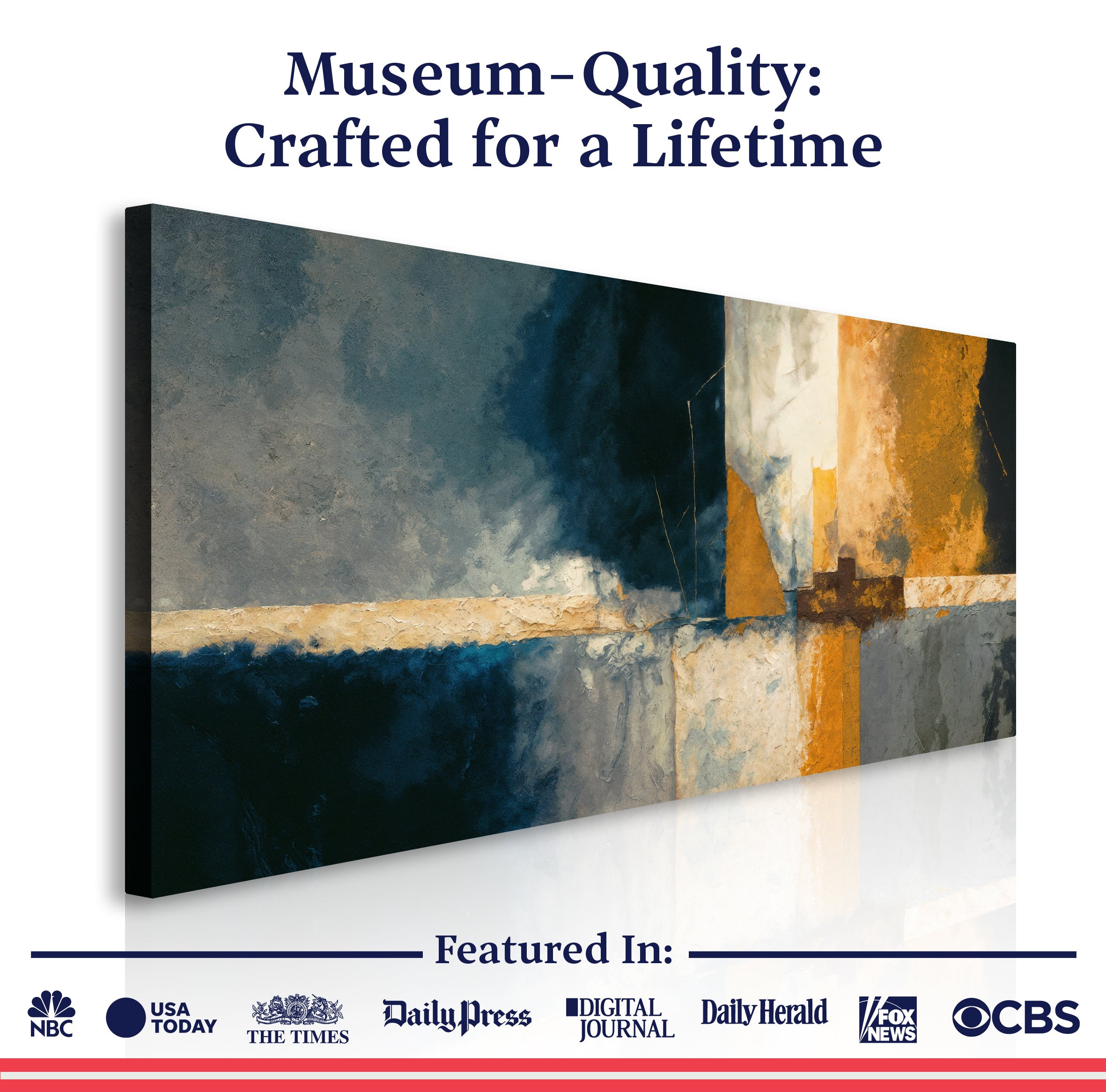 Abstract Geometric Lines Wall Art on sale at MyriadMart