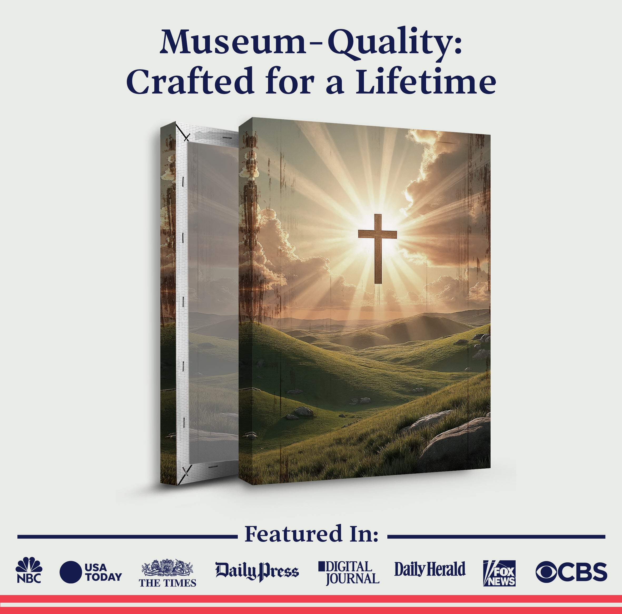 Amazing Grace Christmas Wall Sign on sale at MyriadMart