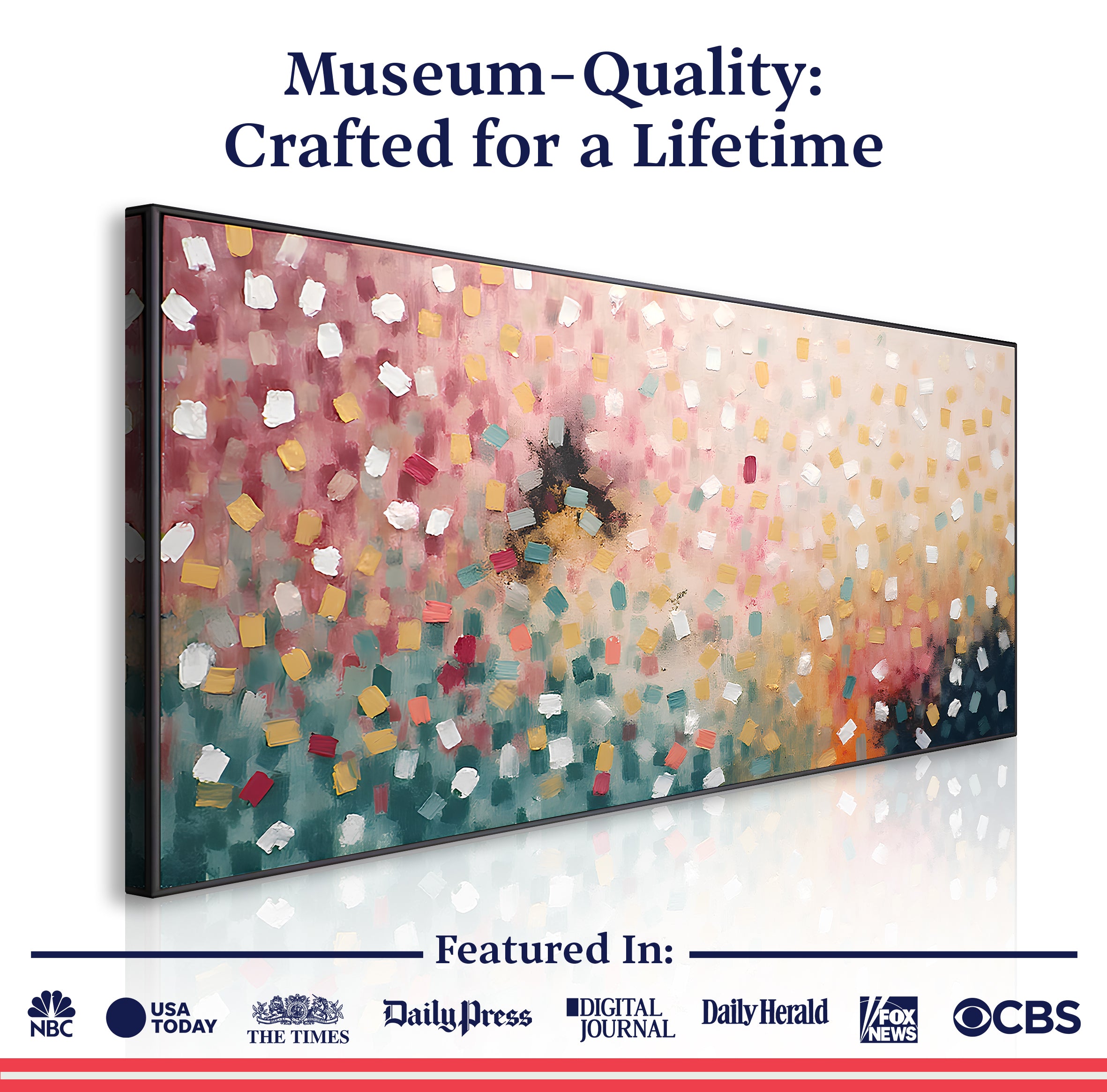 Secret Garden Impasto Wall Art on sale at MyriadMart