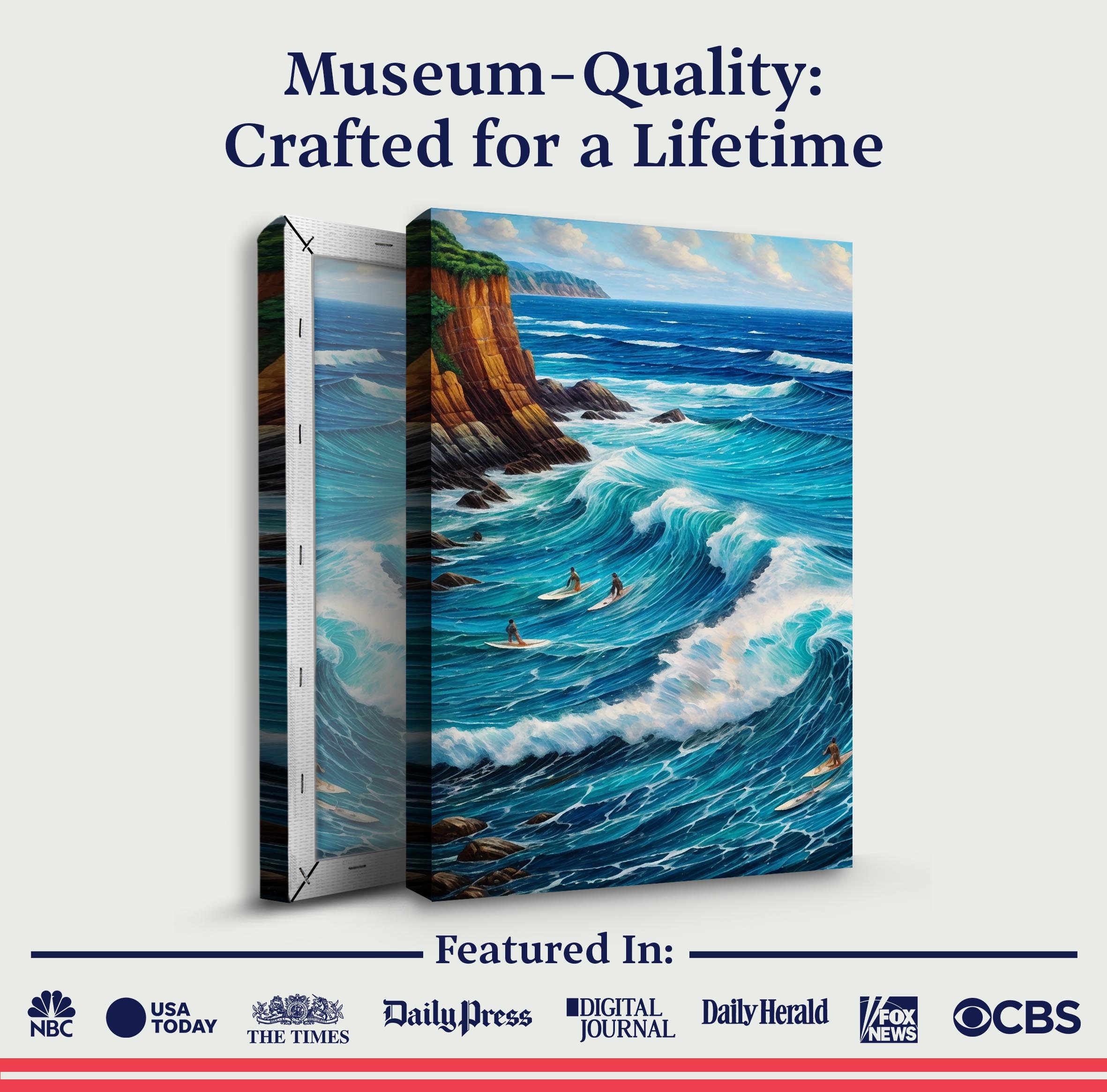 Beach Days Wall Art XX on sale at MyriadMart