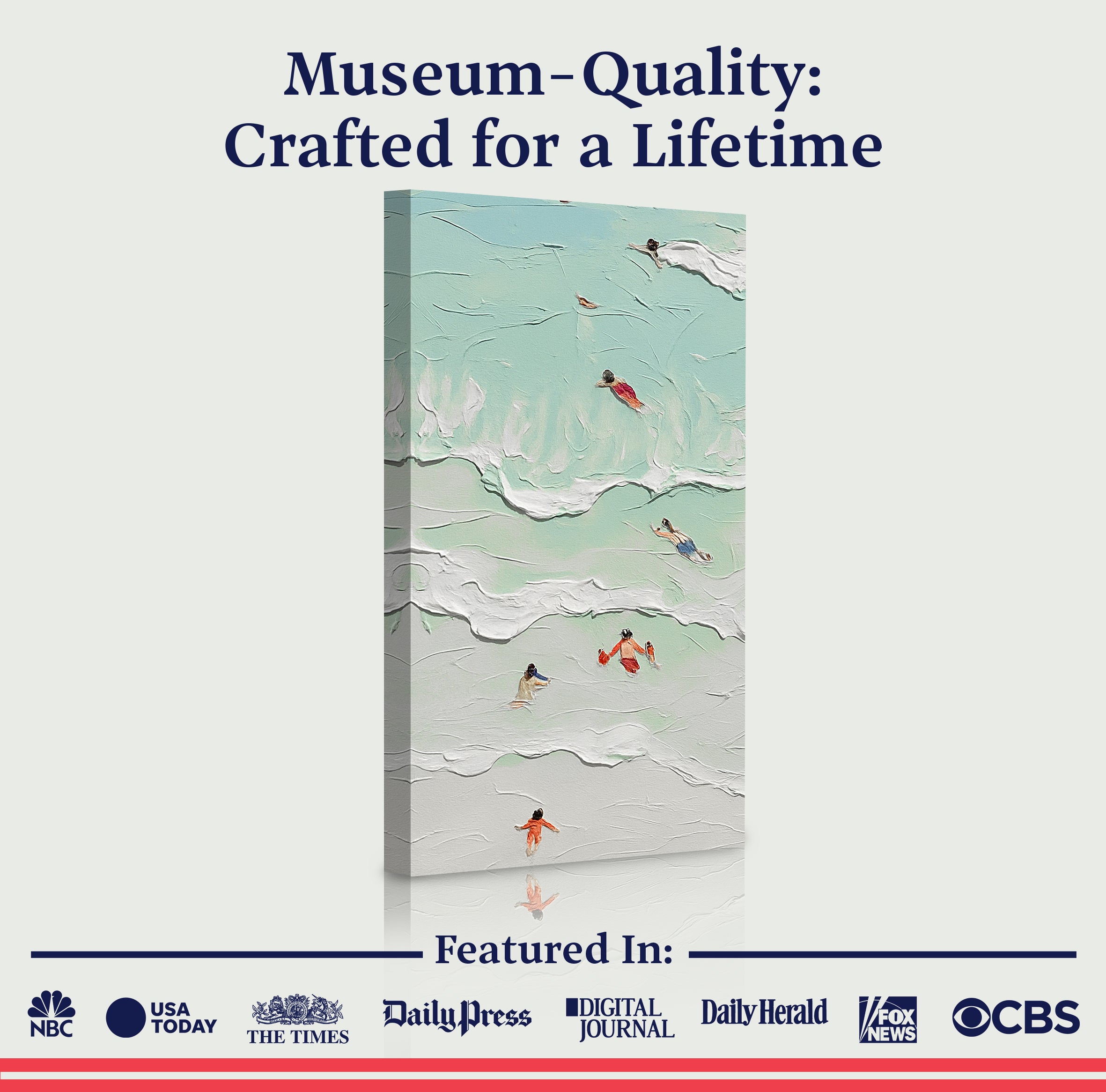 Beach Days Wall Art XXIII on sale at MyriadMart