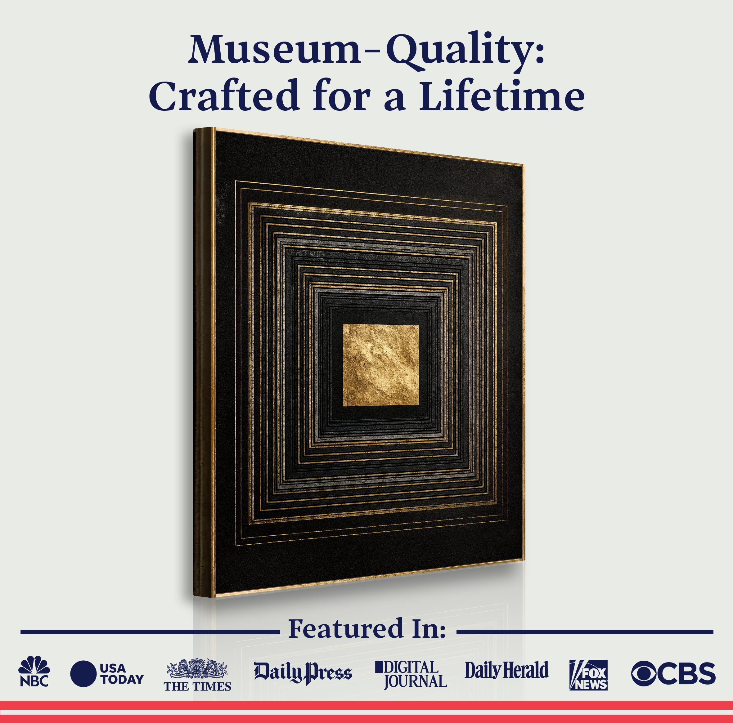 Black And Gold Core Wall Art on sale at MyriadMart