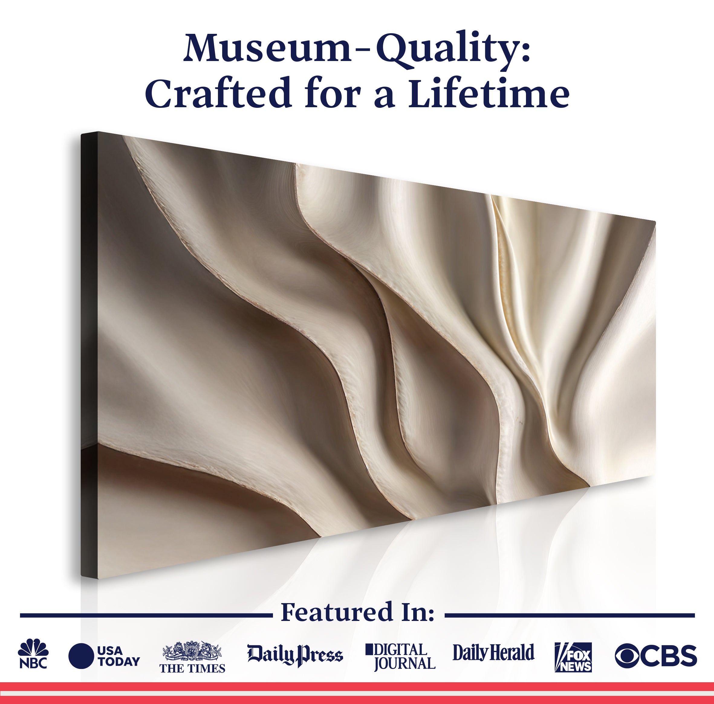 Beige Minimalist Wall Art V on sale at MyriadMart