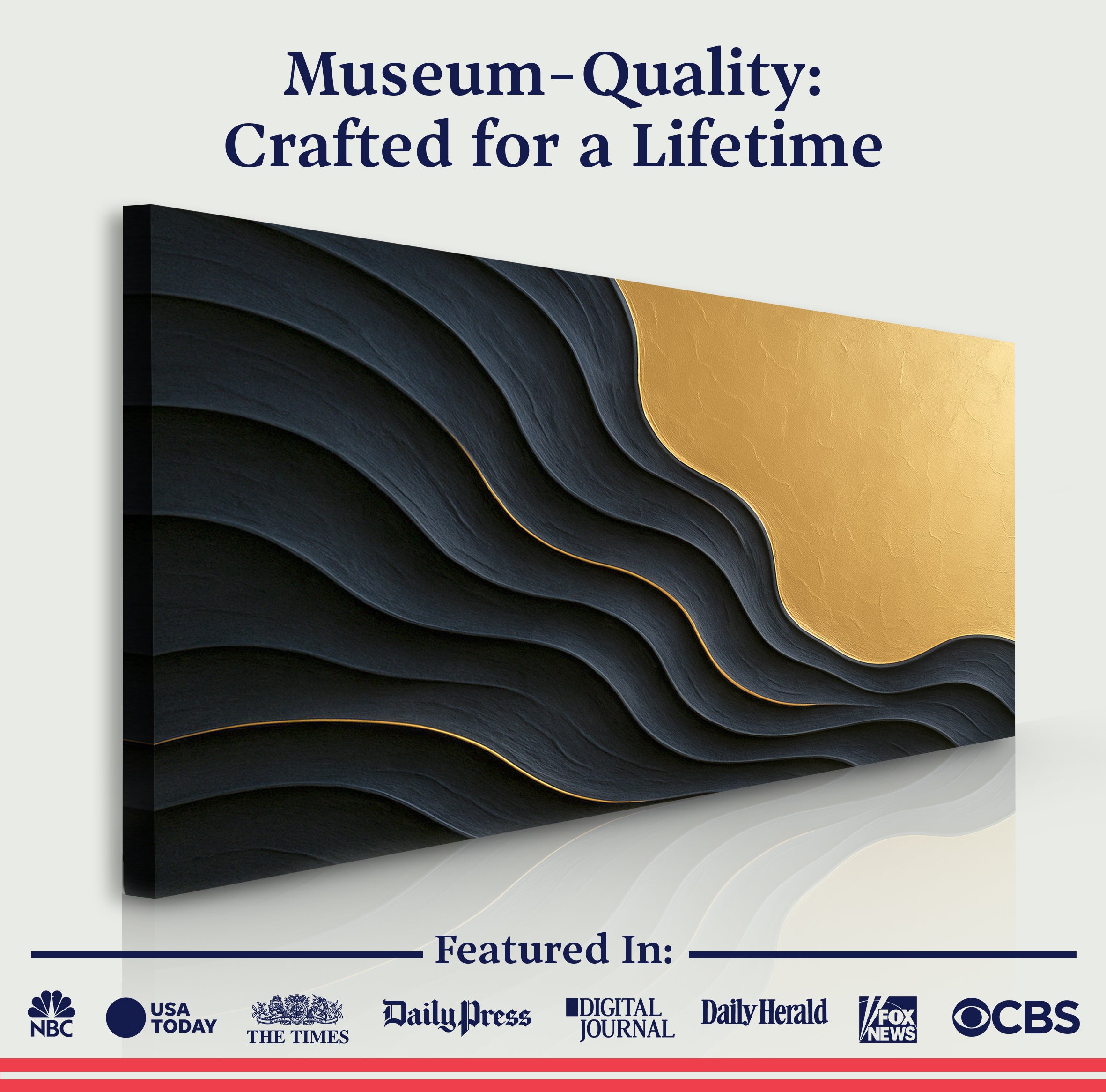 Black And Gold Minimalist Abstract XII on sale at MyriadMart