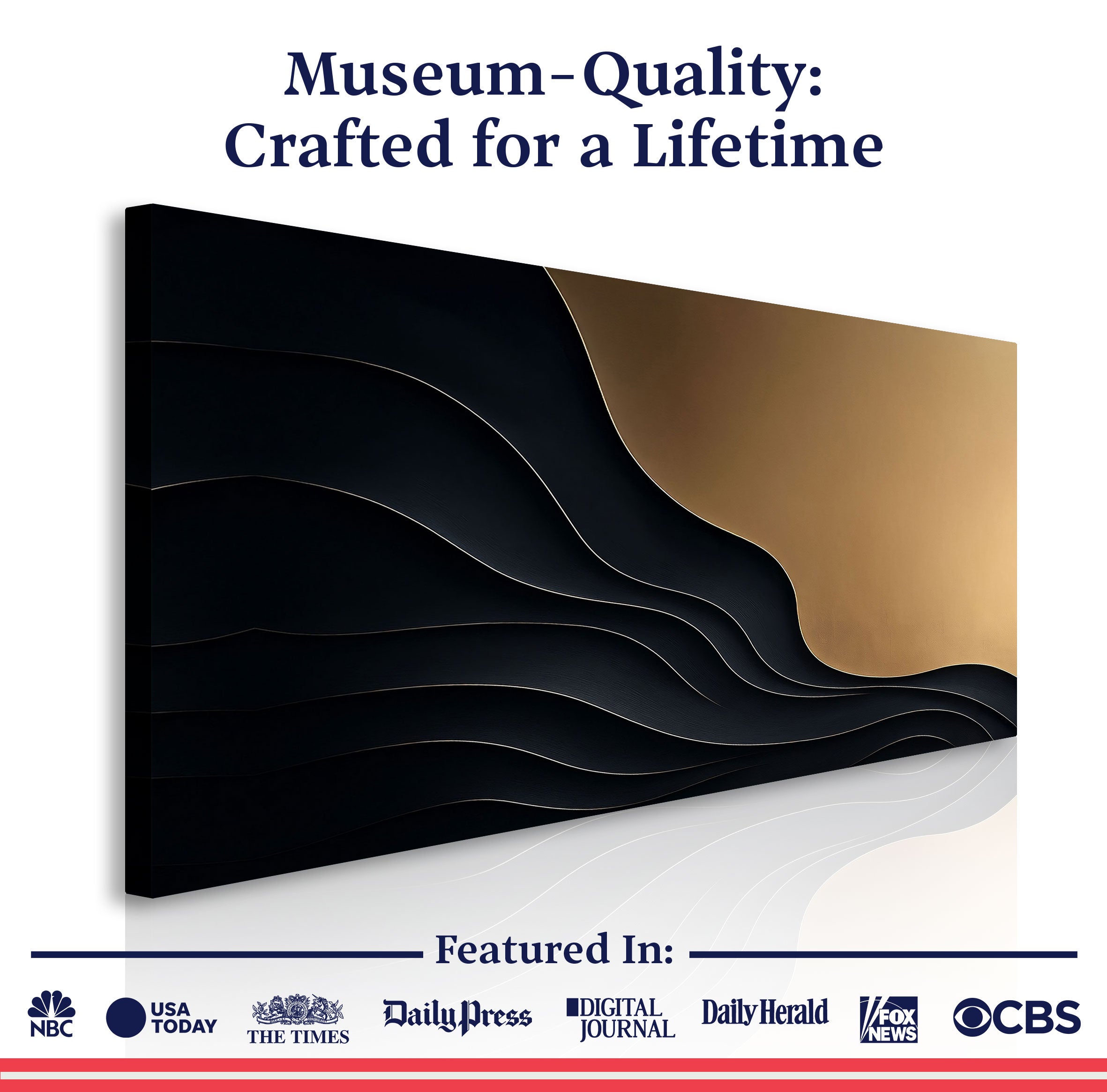 Black And Gold Minimalist Abstract X on sale at MyriadMart