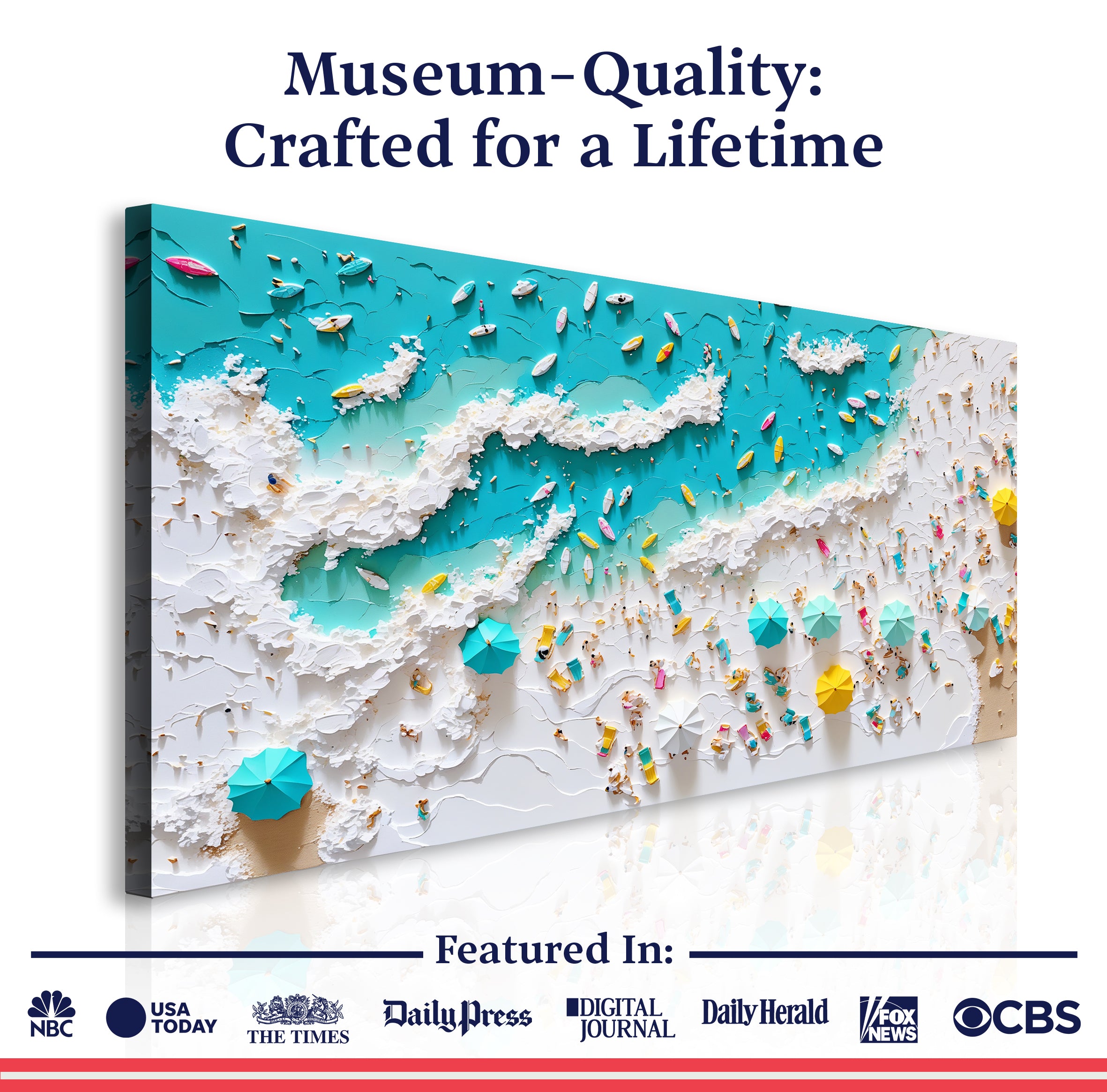 Beach Days Wall Art XI on sale at MyriadMart