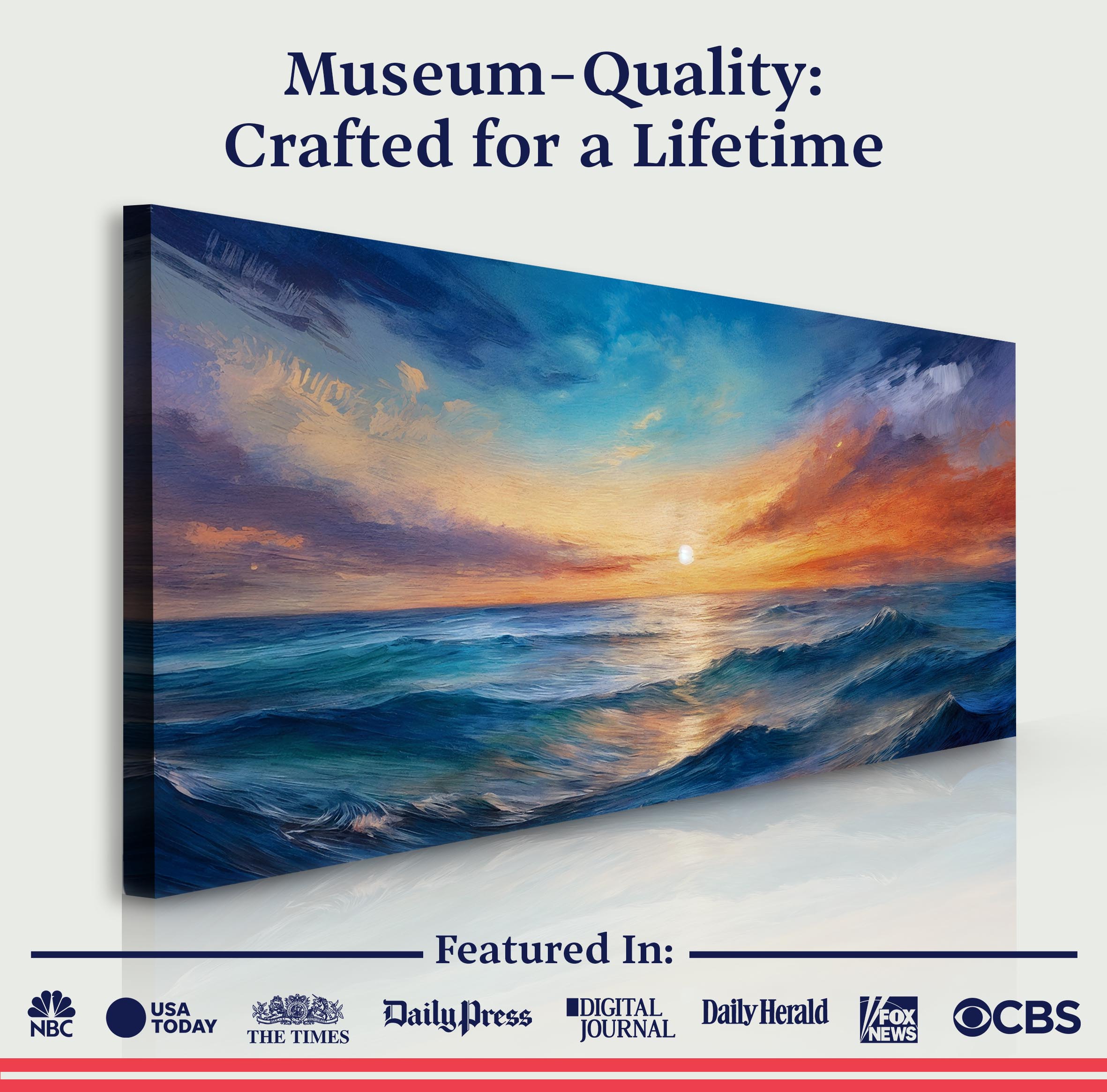 Waterscape Abstract Wall Art XIII on sale at MyriadMart