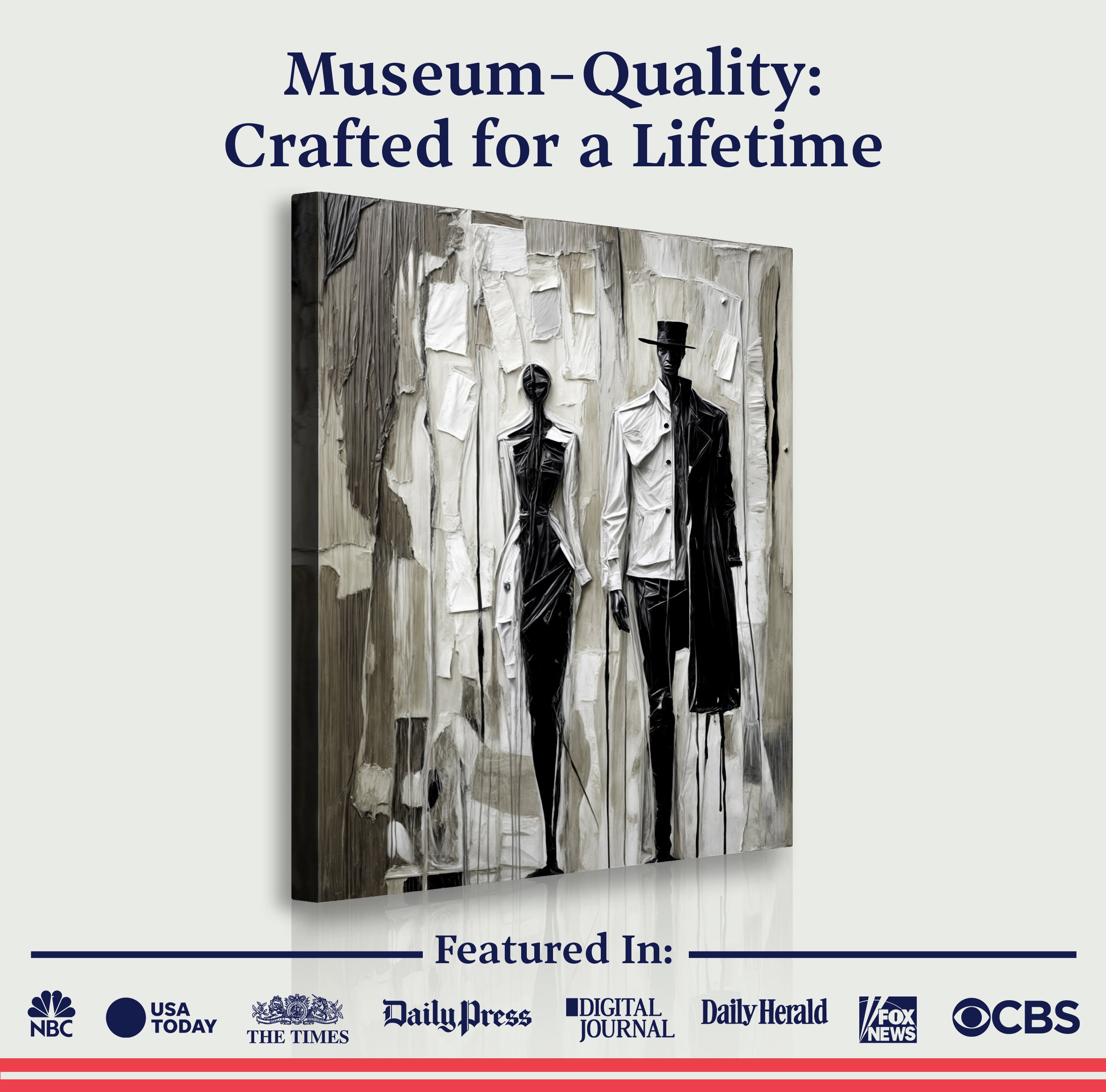 Beige & Black Minimalist Wall Art on sale at MyriadMart