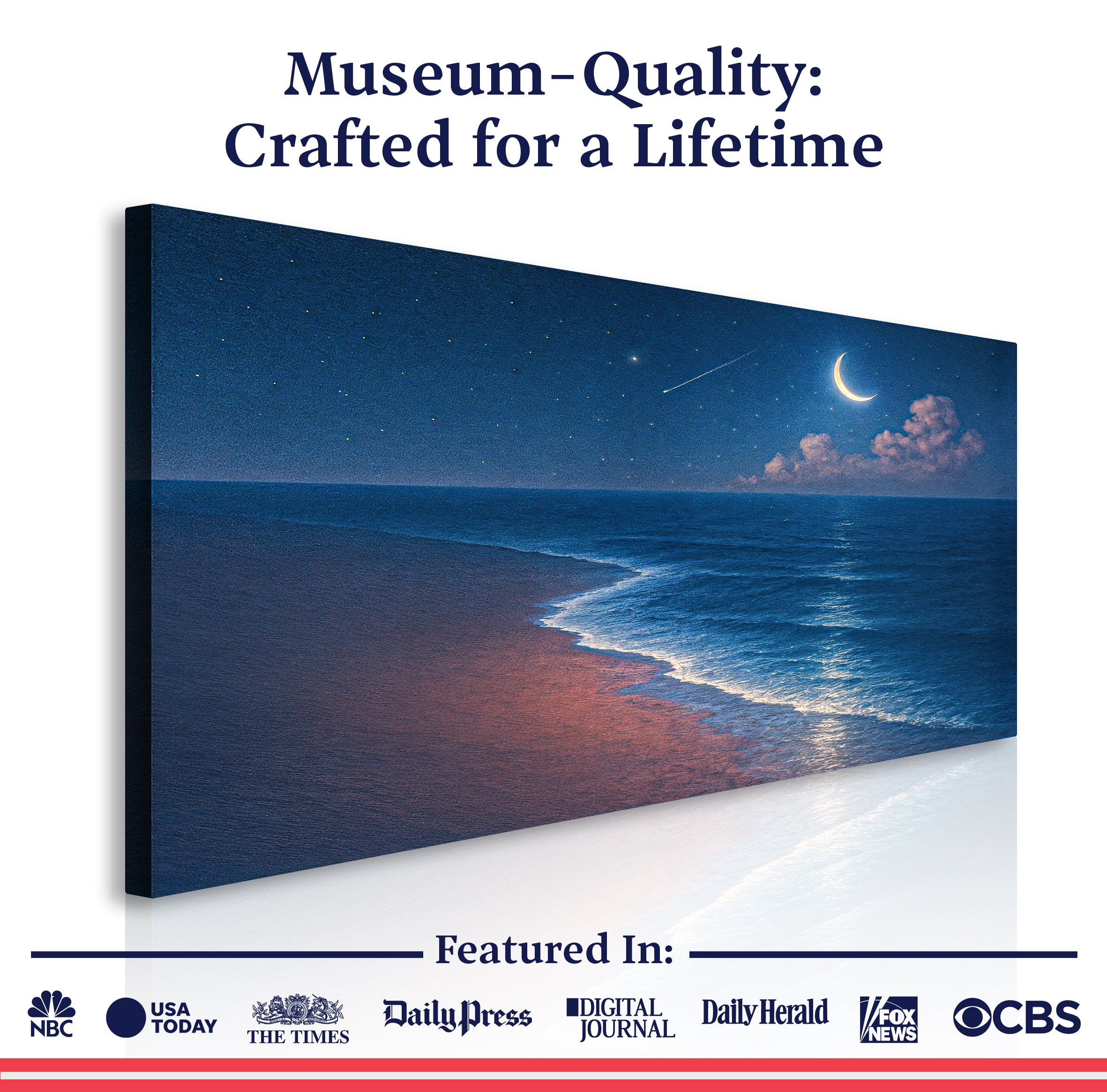Beach Shoreline Coastal Wall Art V on sale at MyriadMart