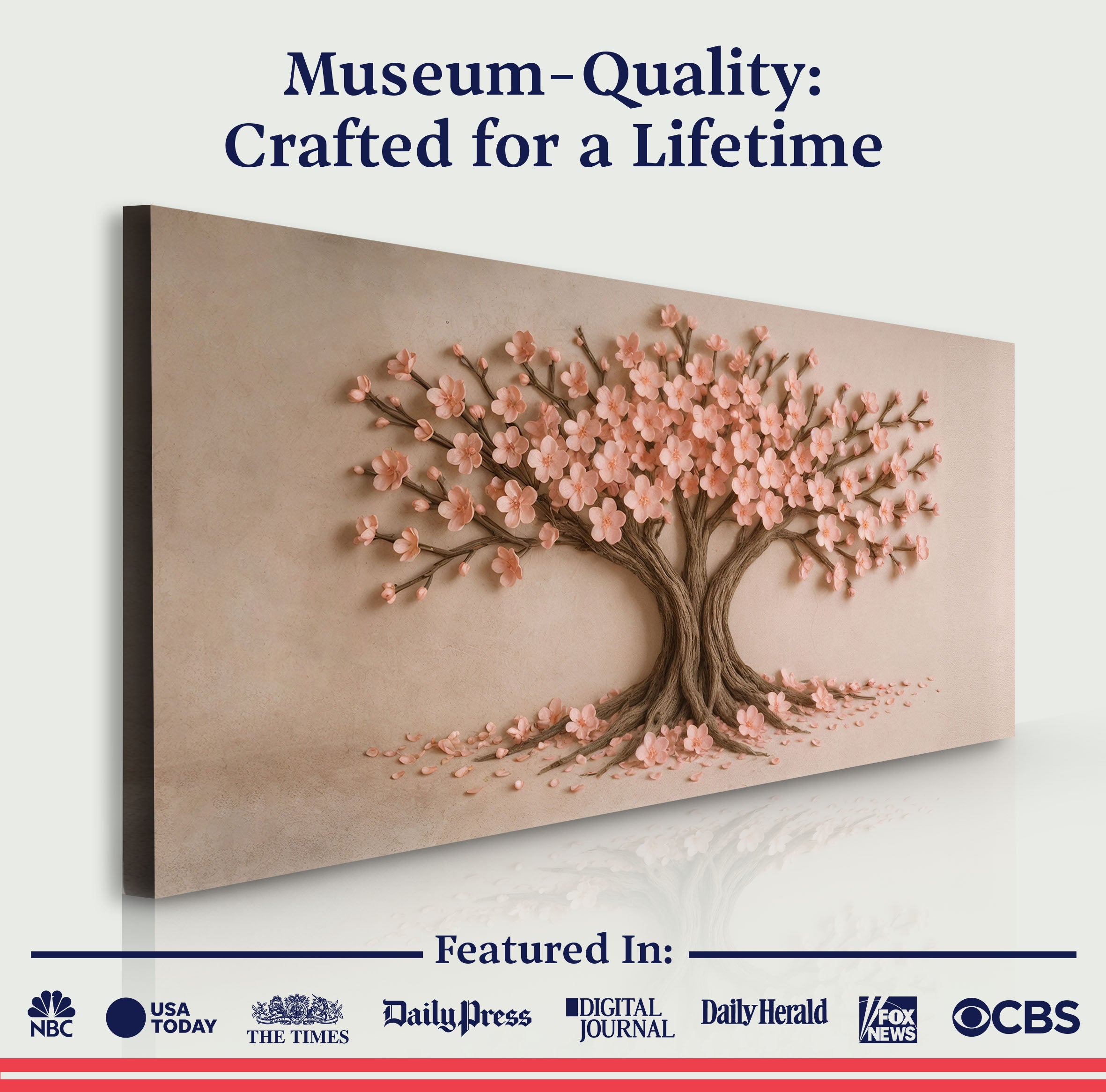 Blossom Embrace Wall Art on sale at MyriadMart