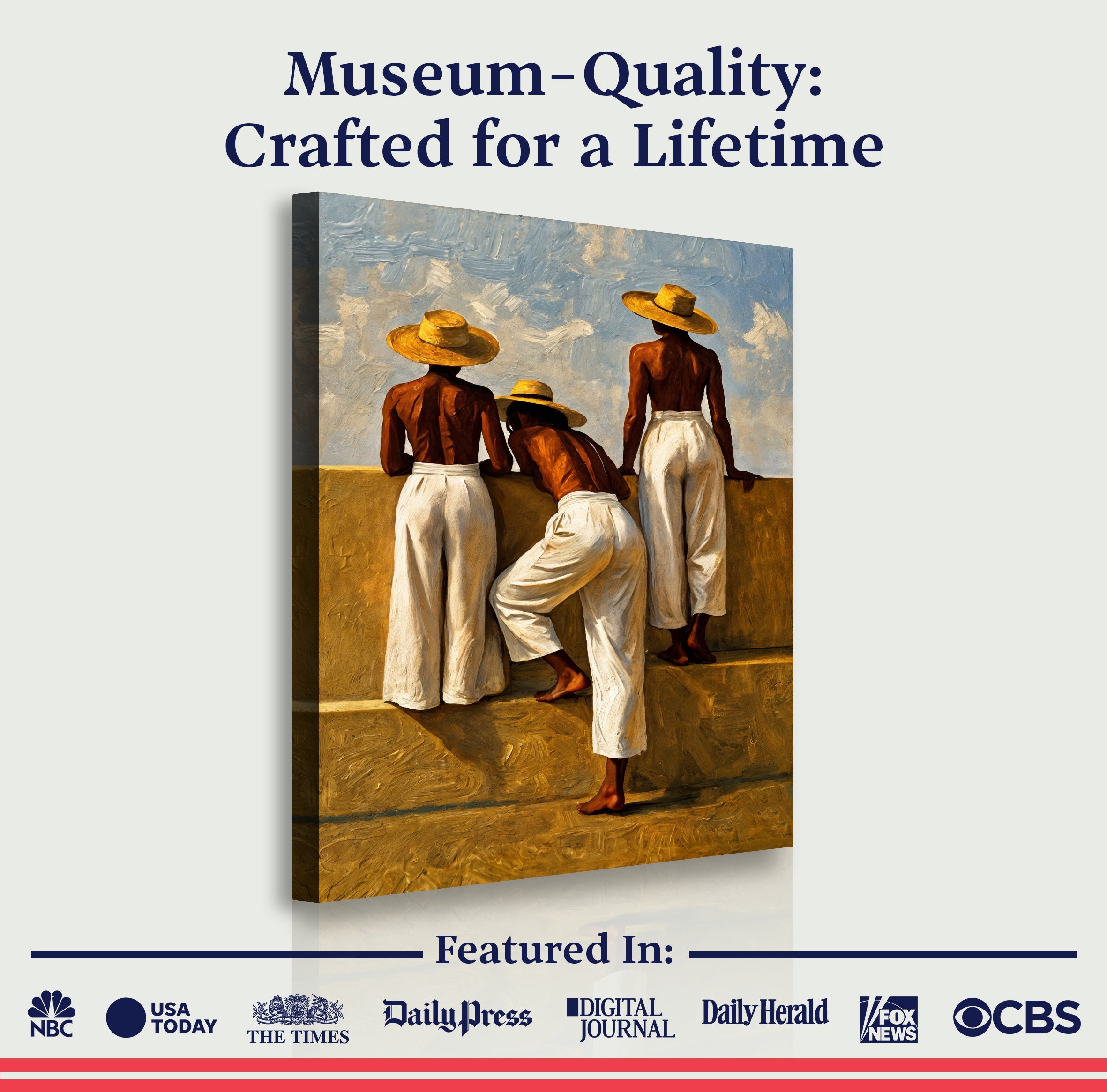 The Summer Watchers Wall Art on sale at MyriadMart