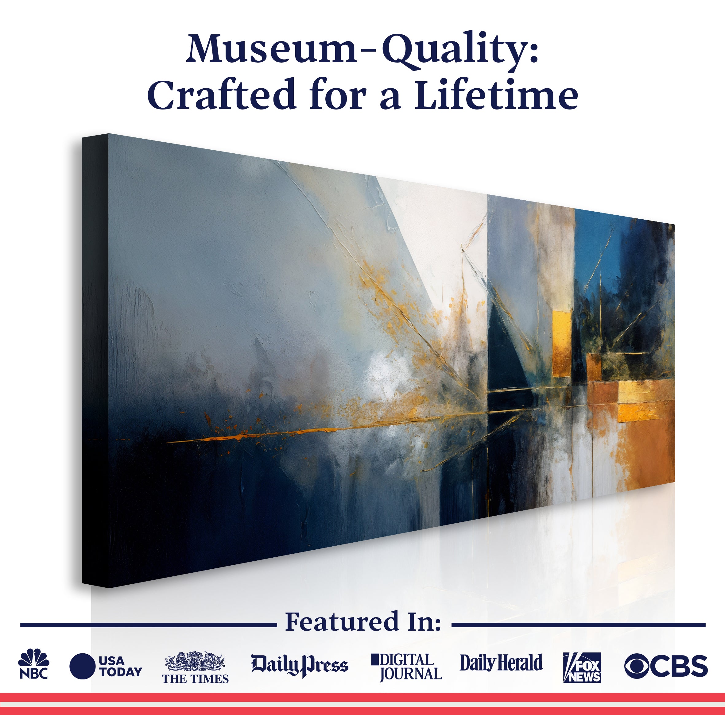 Abstract Geometric Lines Wall Art III on sale at MyriadMart