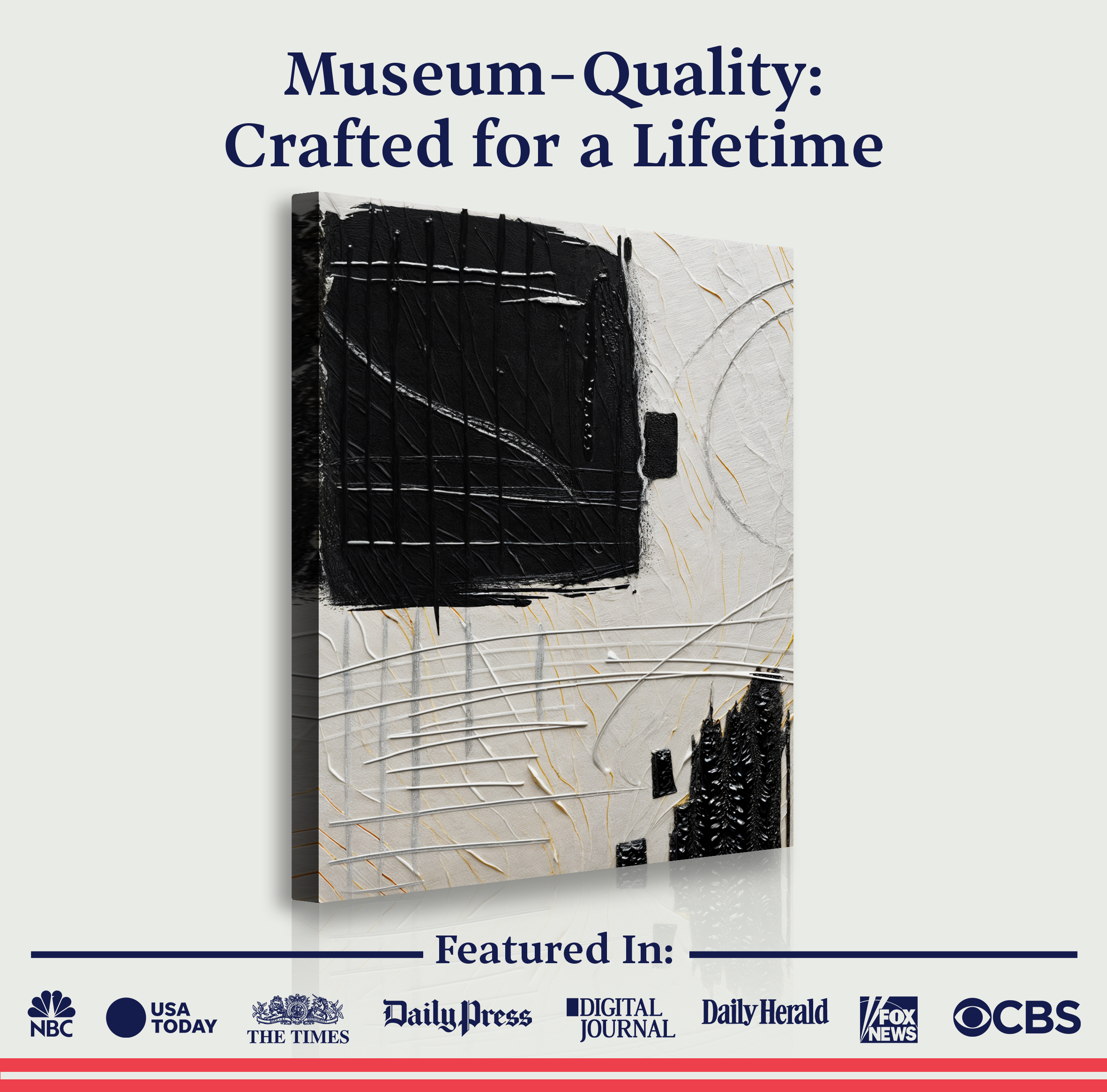 Black and Beige Wall Art on sale at MyriadMart