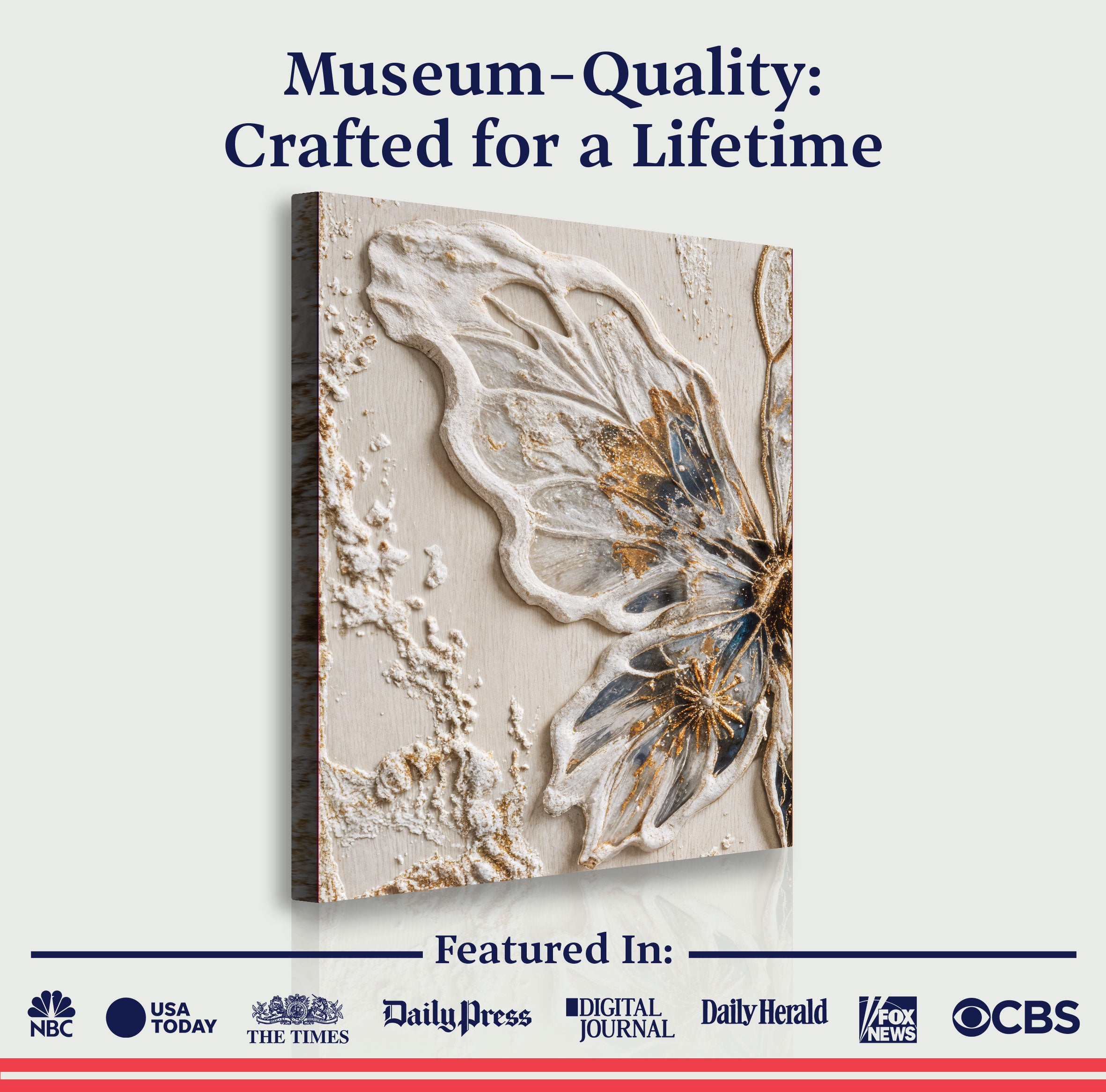 Half Butterfly Wall Art on sale at MyriadMart