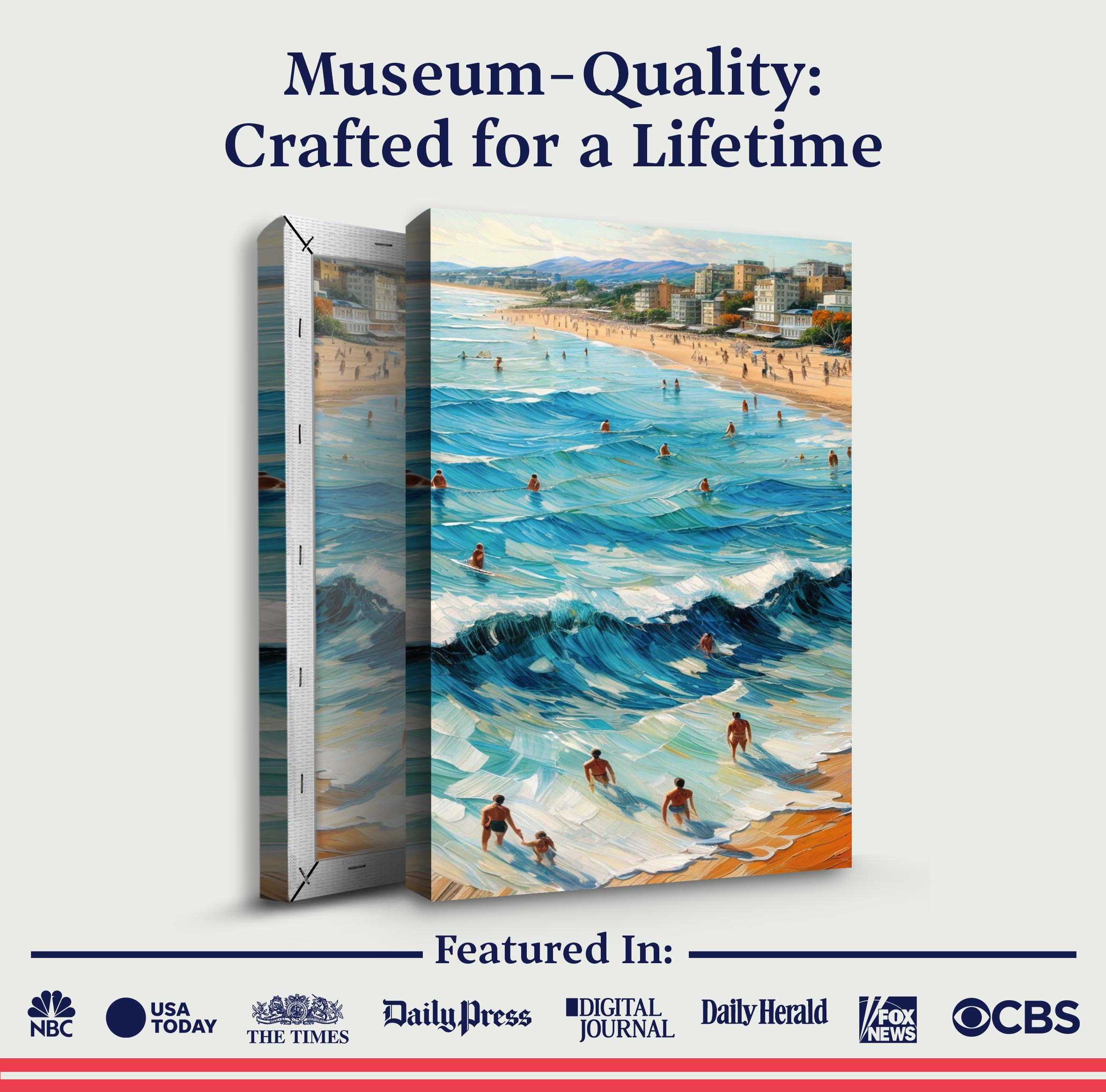 Beach Days Wall Art XVI on sale at MyriadMart