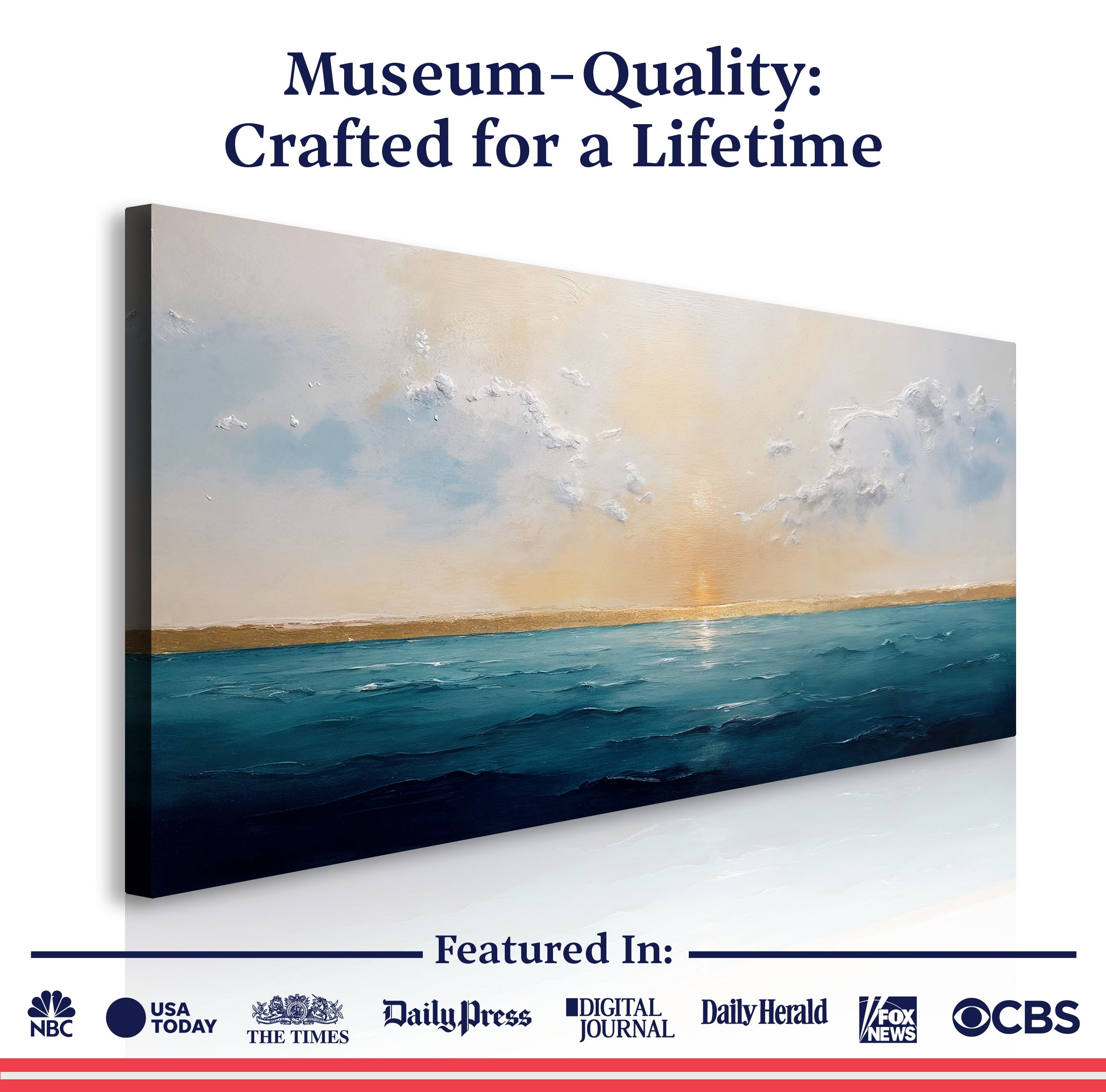 Waterscape Abstract Wall Art VI on sale at MyriadMart