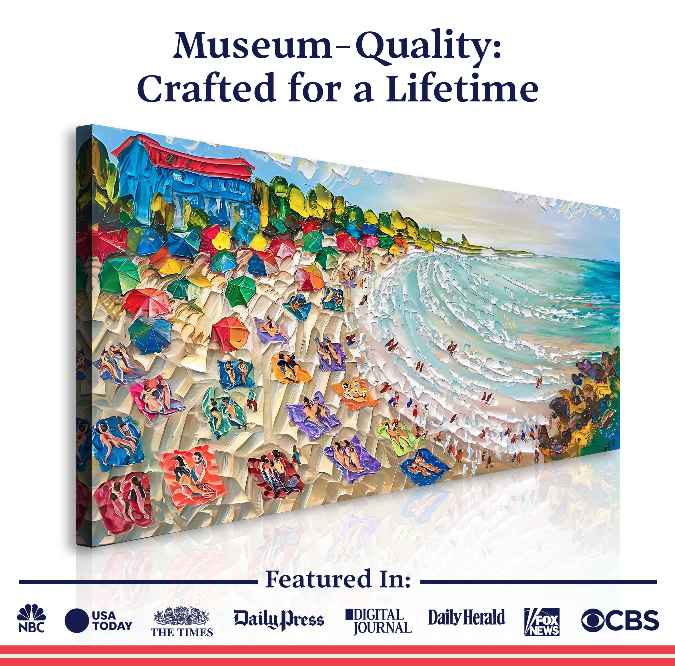 Beach Days Wall Art XII on sale at MyriadMart