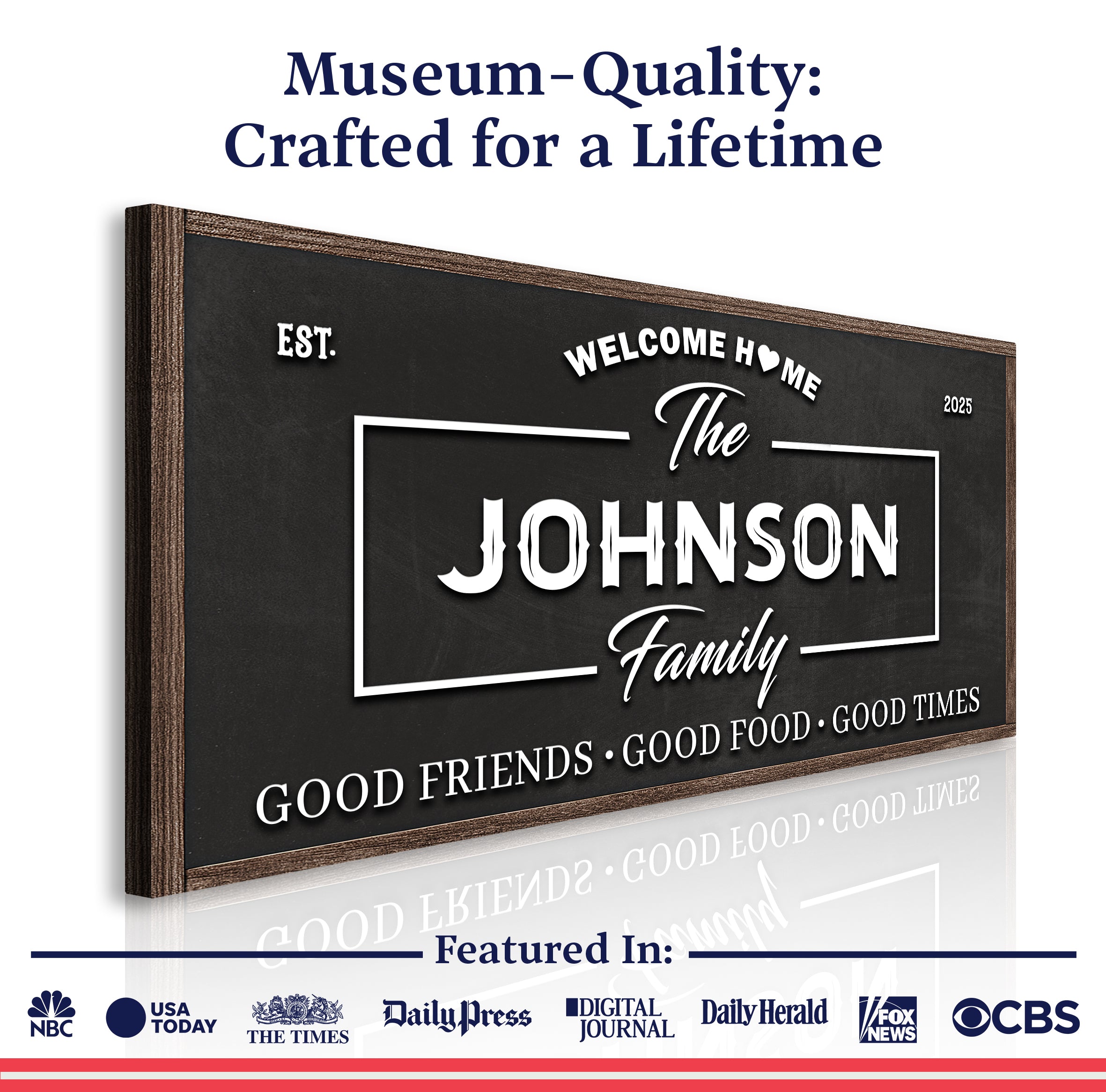 Welcome Home Wall Sign on sale at MyriadMart