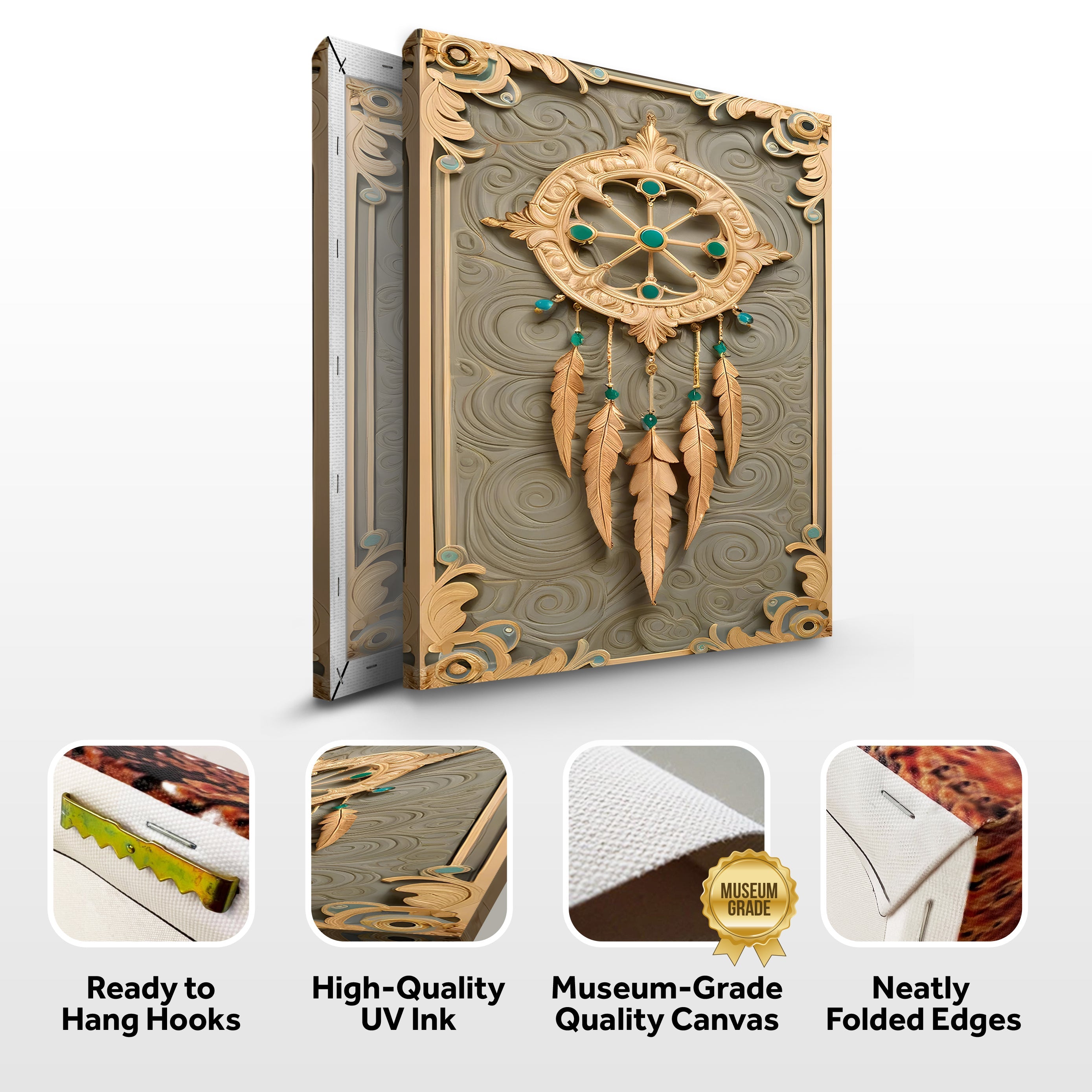 3D Whispering Feathers Wall Art II on sale at MyriadMart