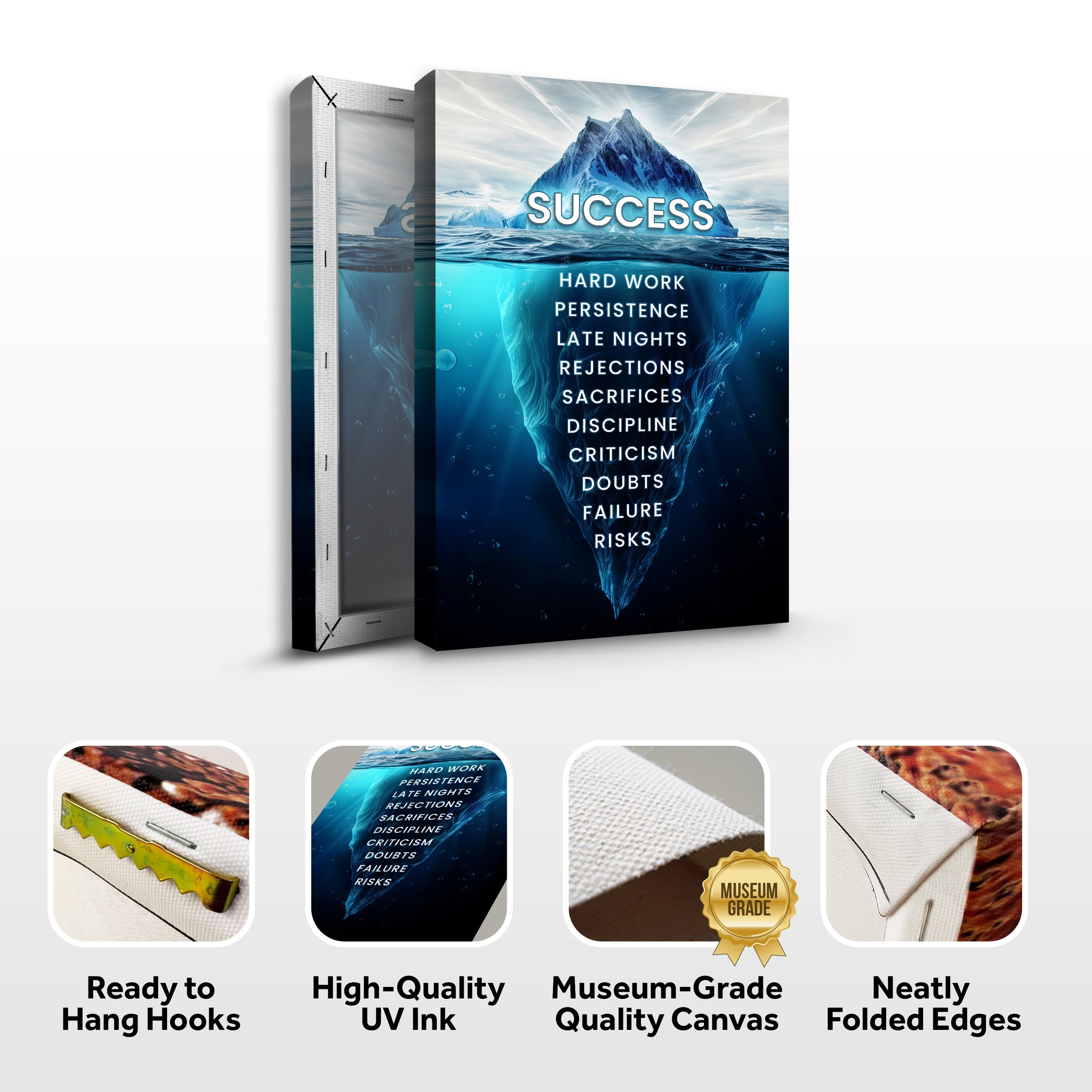 Success Motivational Wall Sign on sale at MyriadMart