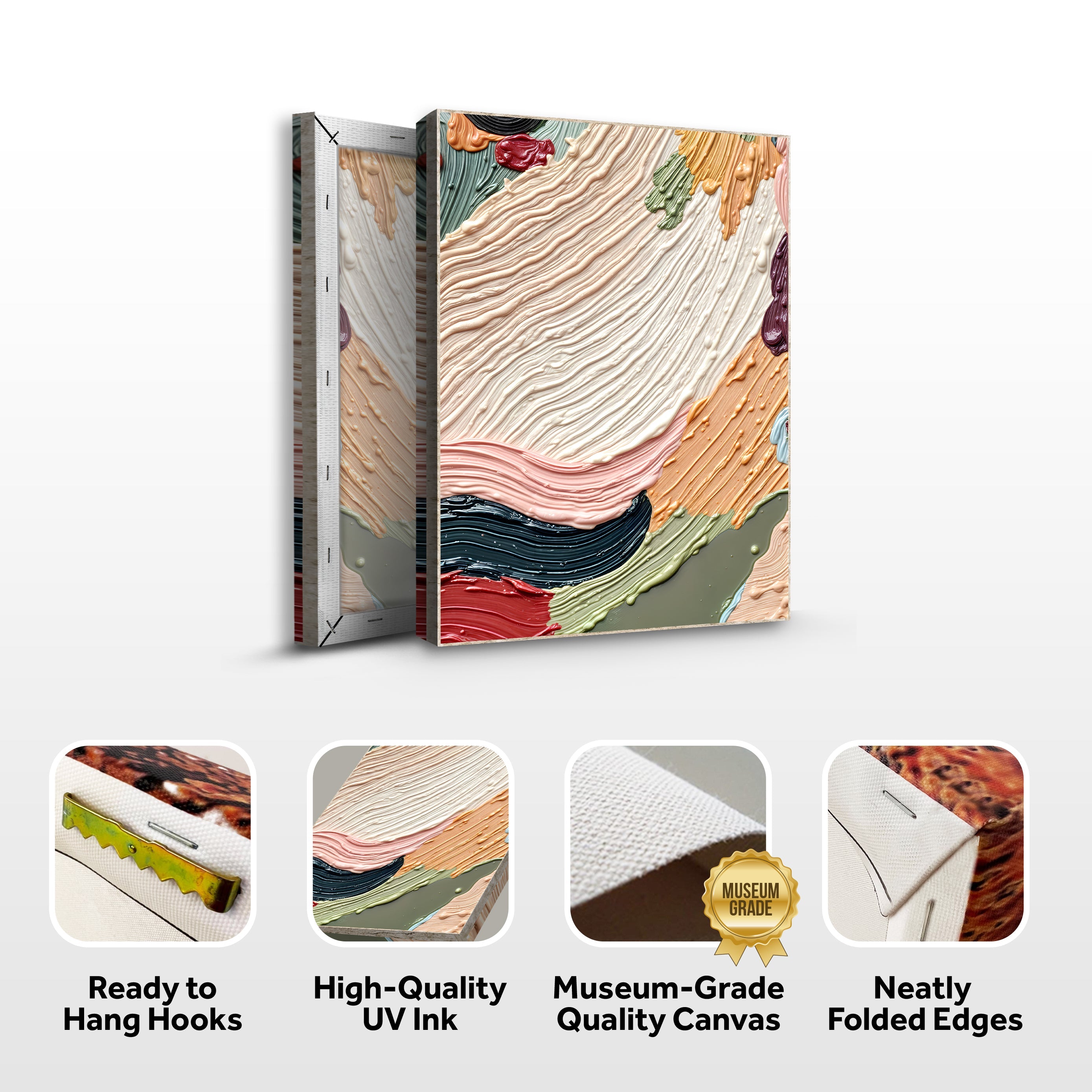 Colorful Abstract Wall Art on sale at MyriadMart