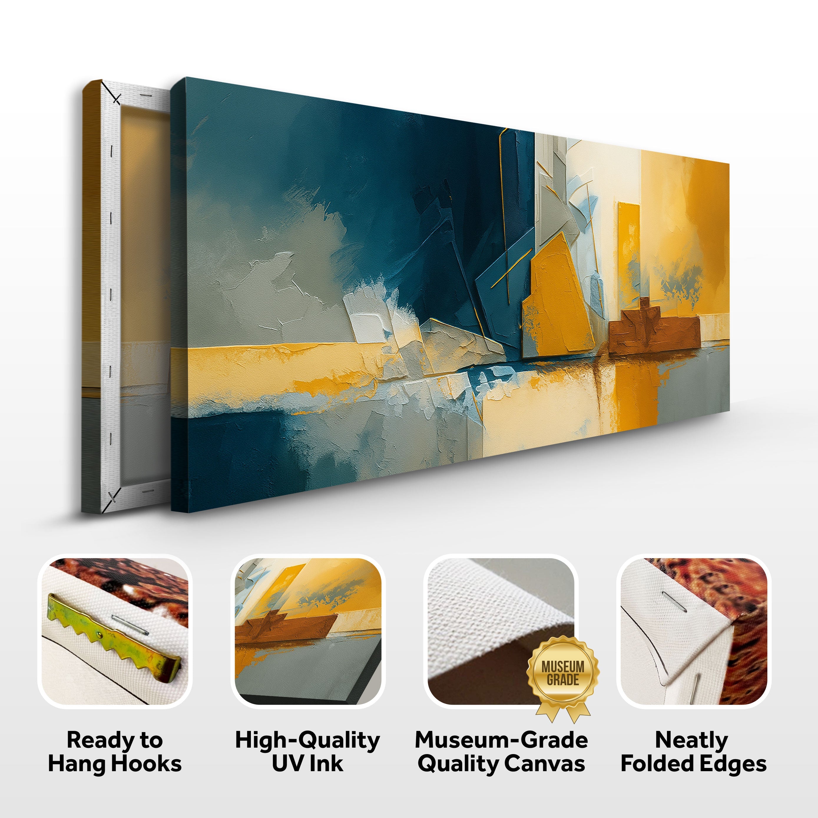 Abstract Geometric Lines Wall Art II on sale at MyriadMart