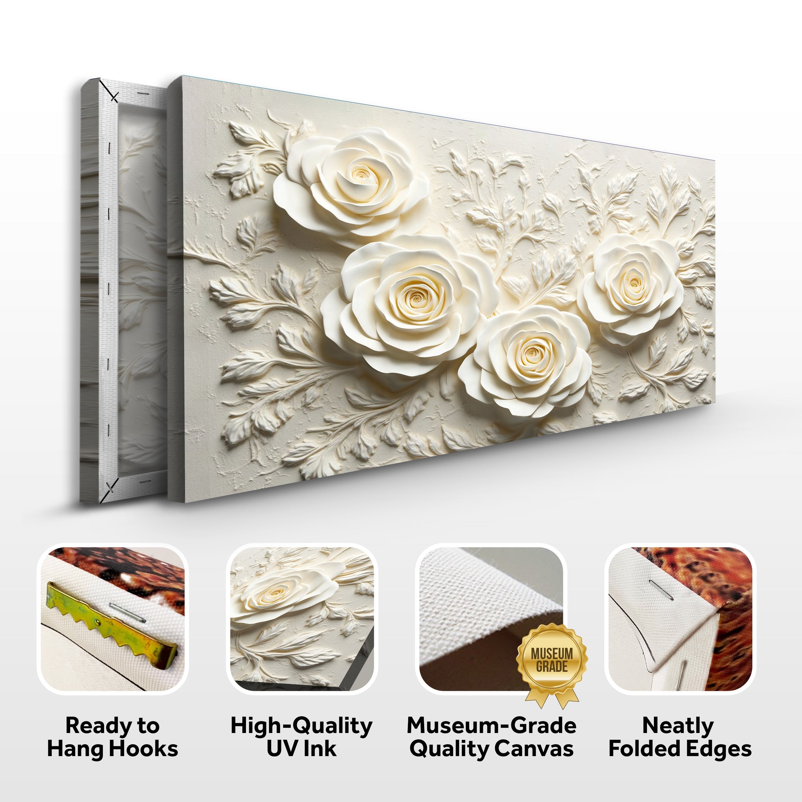 Floral Abstract Wall Art IV on sale at MyriadMart