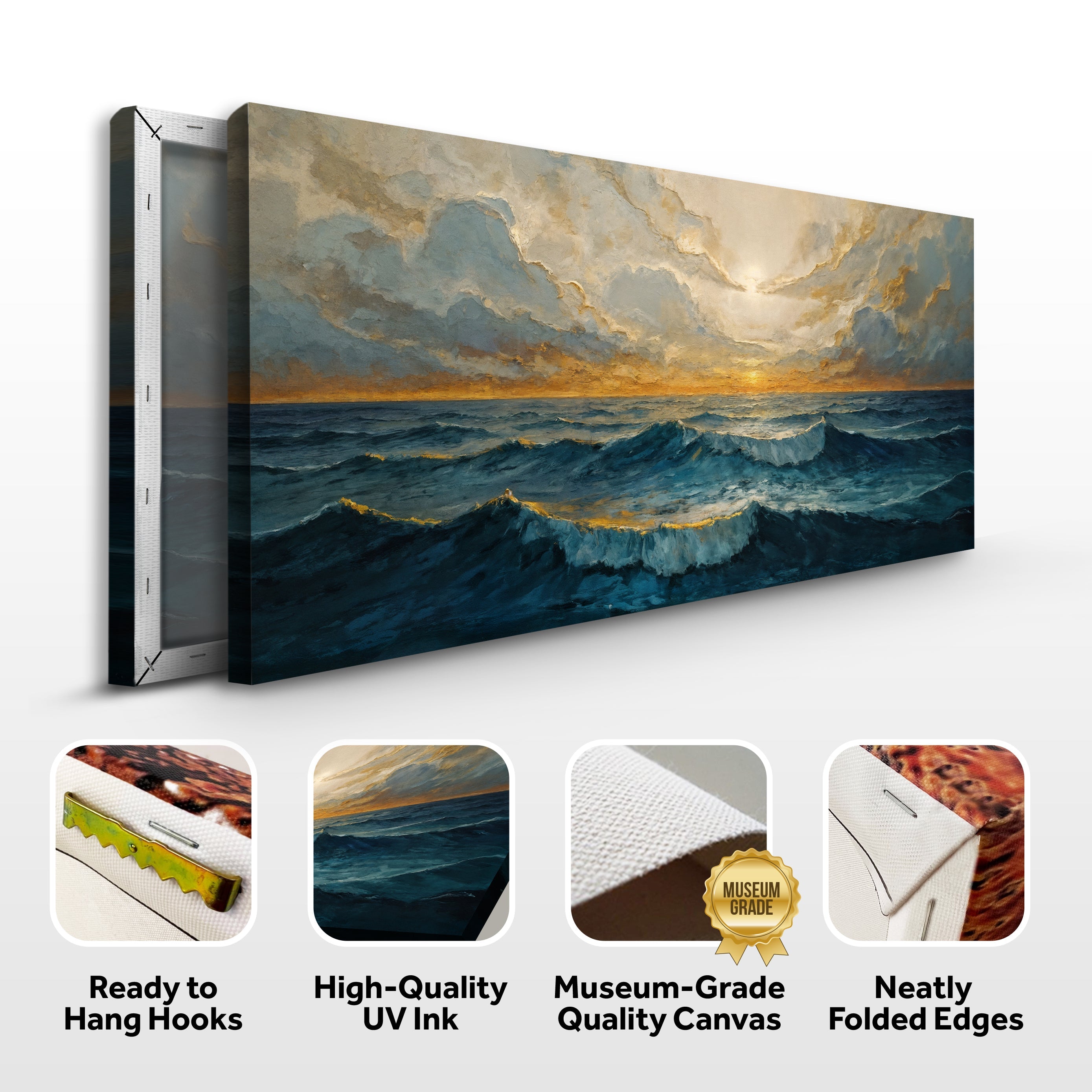 Waterscape Abstract Wall Art XI on sale at MyriadMart